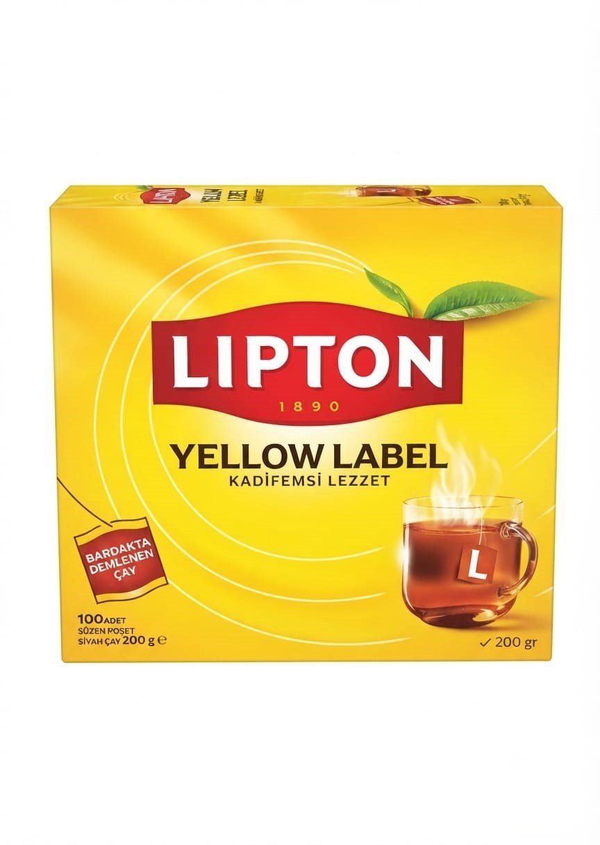 Lipton Yellow Label Bardak Poşet Çay 100'lü