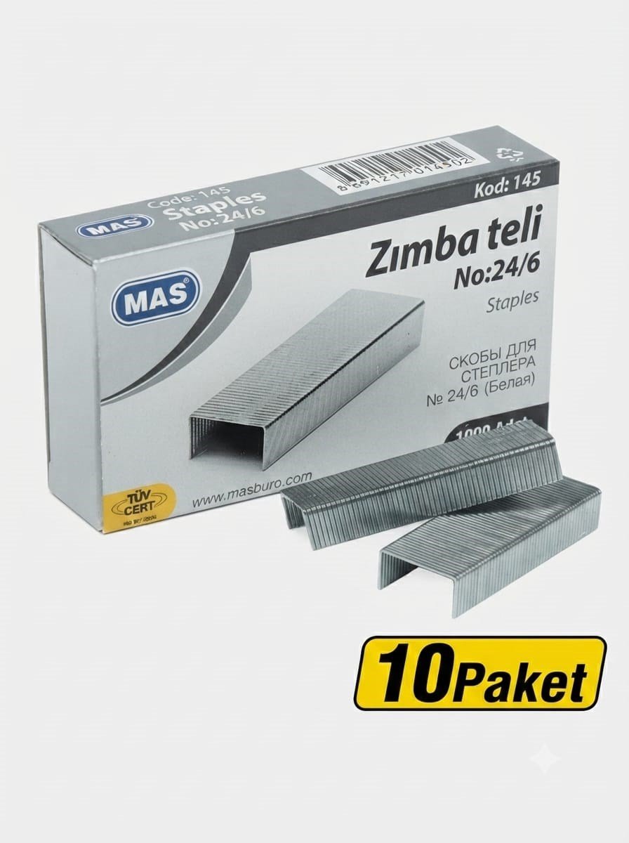 Mas 145 Zımba Teli No : 24/6 10'lu Paket