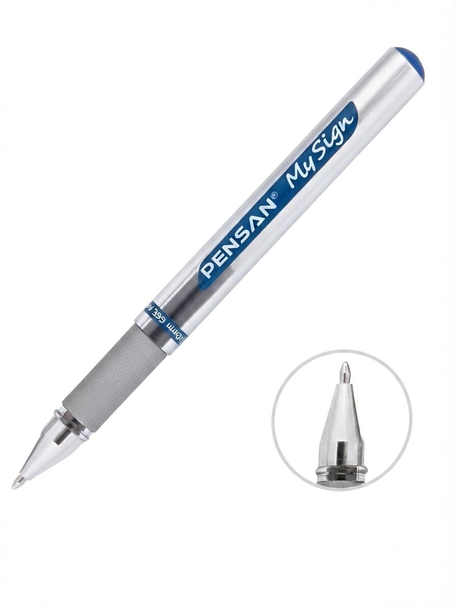 Pensan 6030 My Sign İmza Kalemi 1 mm Mavi