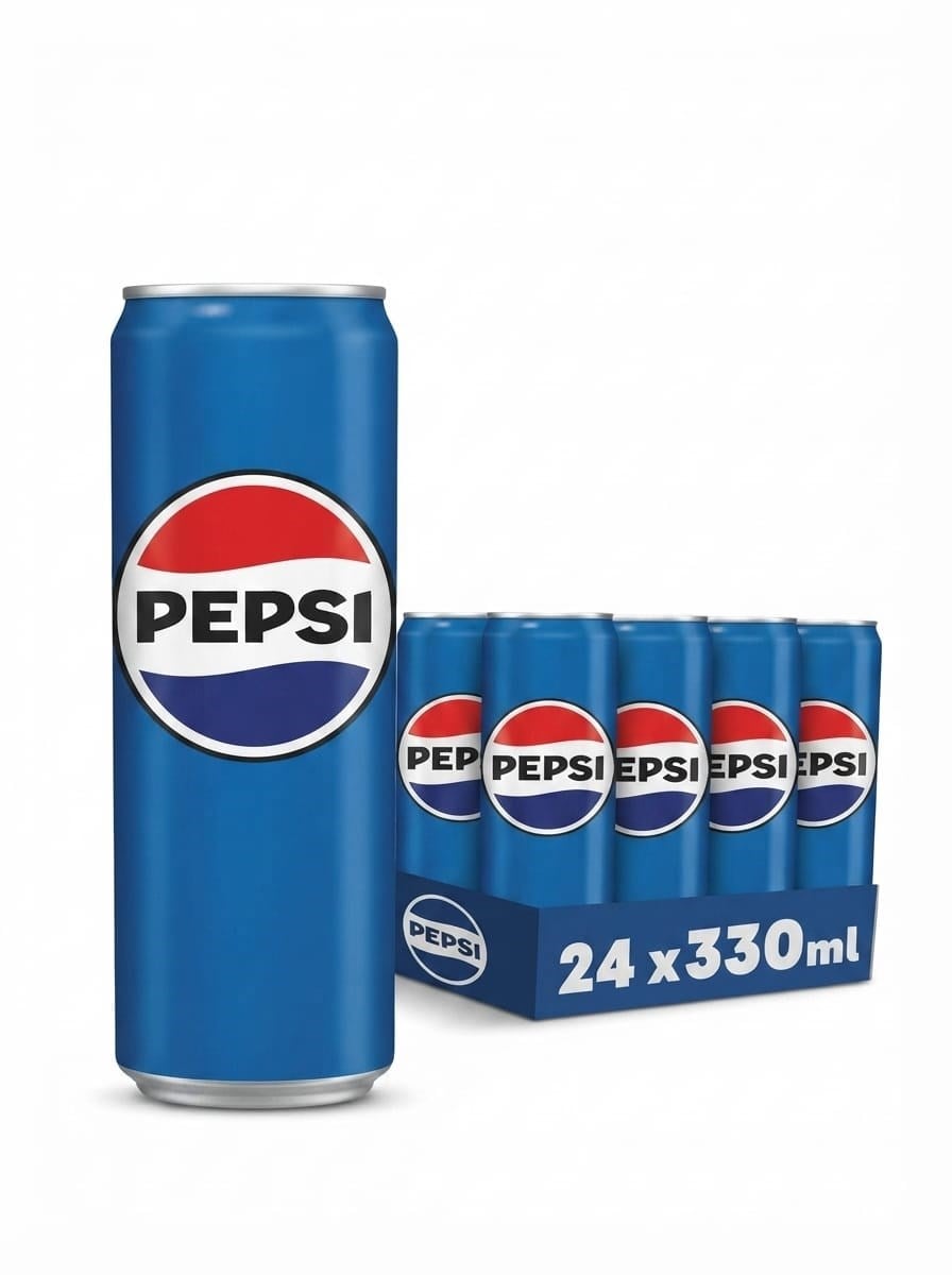 Pepsi Cola Kutu 330 ml 24 Adet