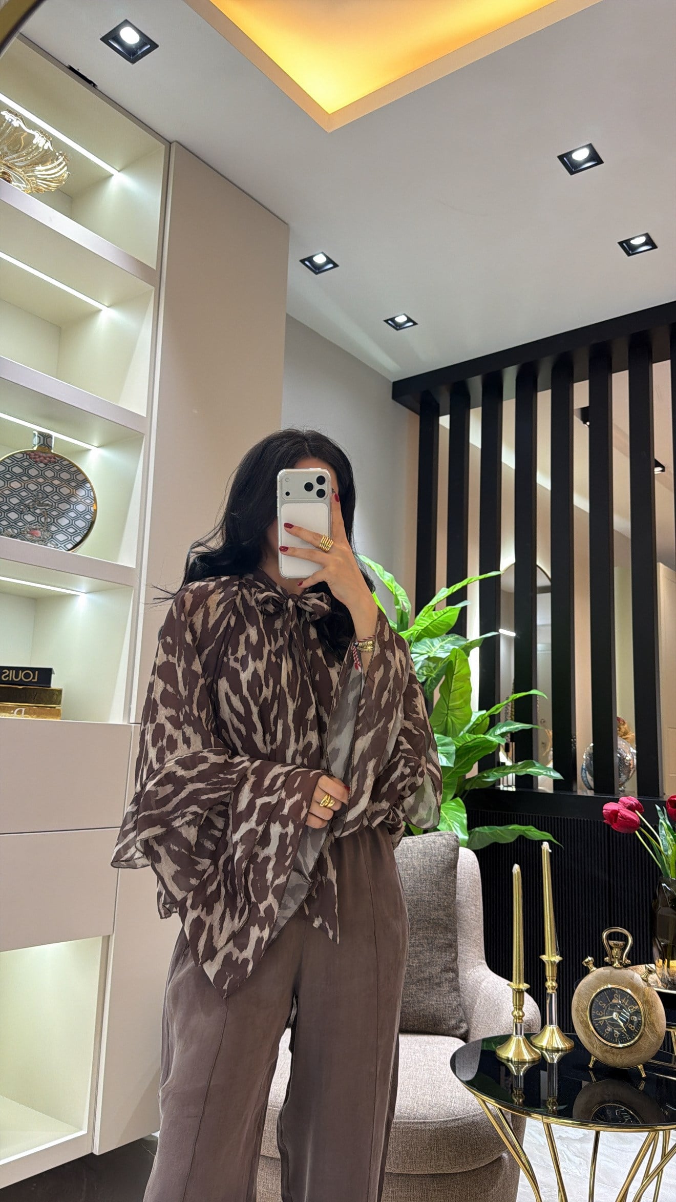 LASTİKLİ TENSEL PANTOLON