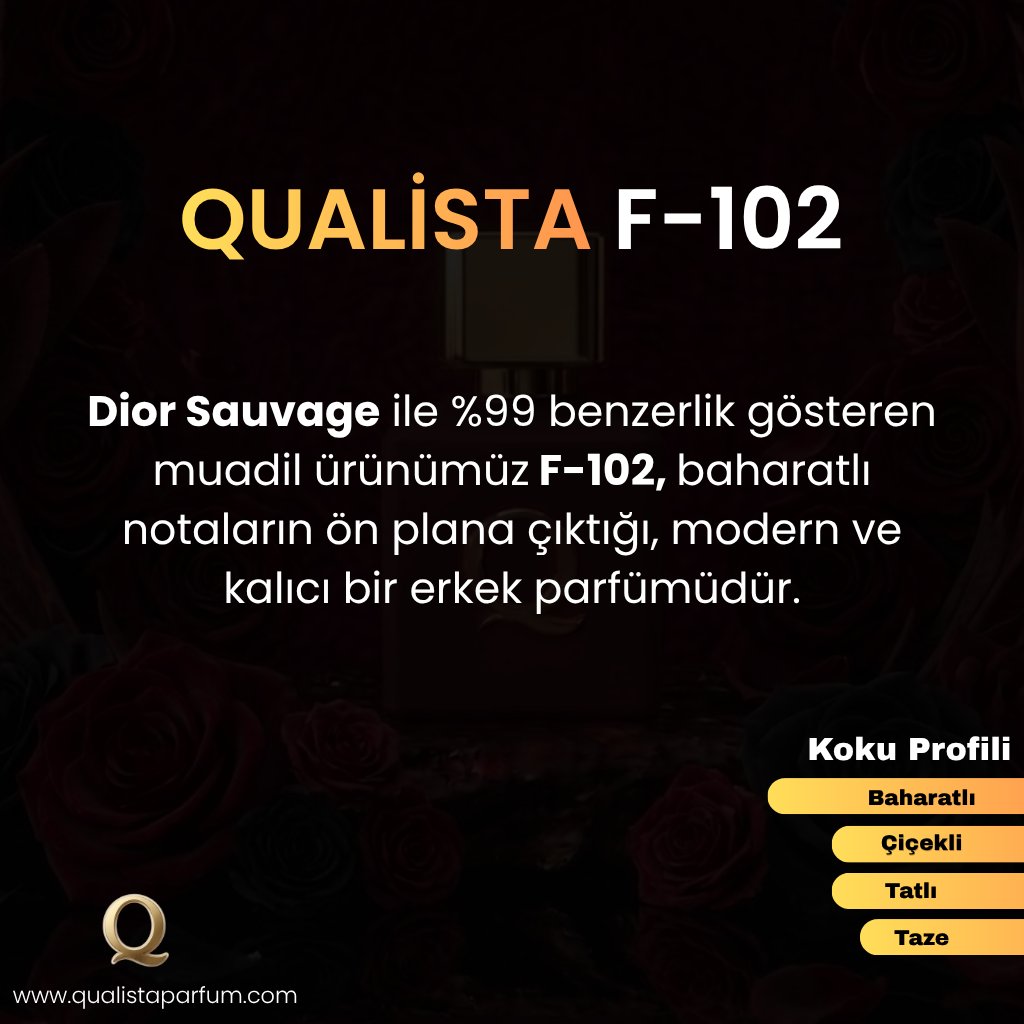 F 102 | Fresh 50ml Erkek Parfümü