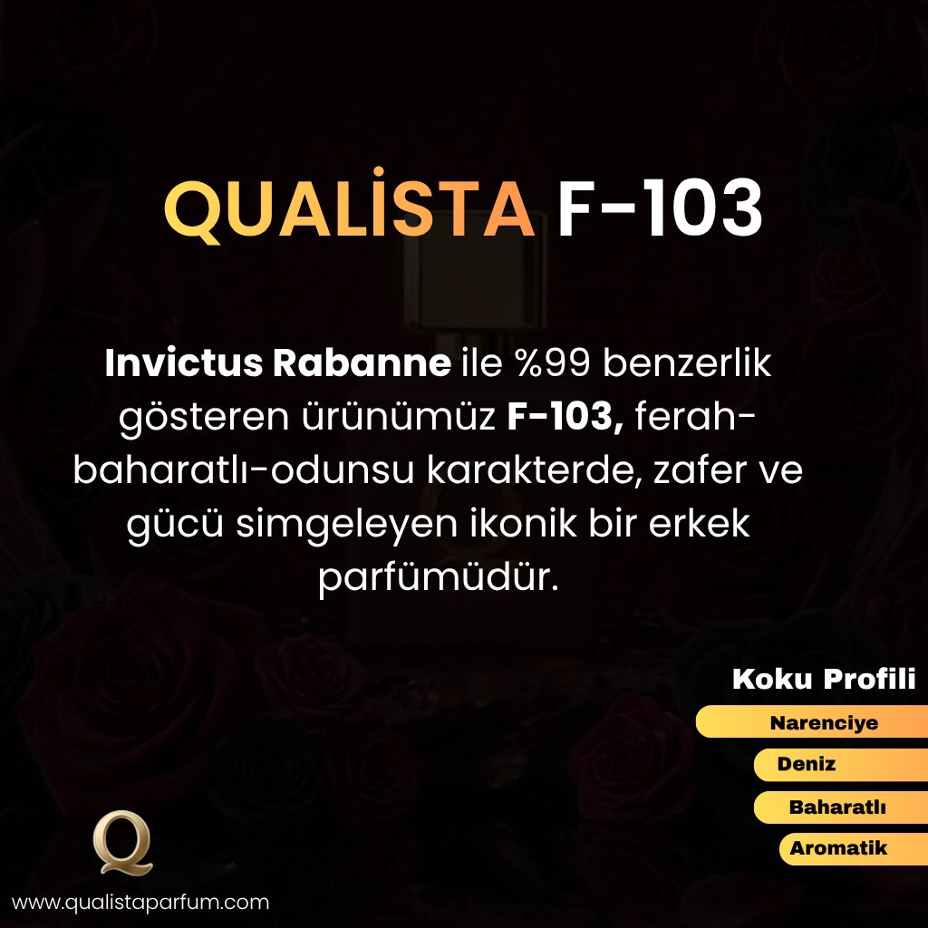F 103 | Fresh 50ml Erkek Parfümü