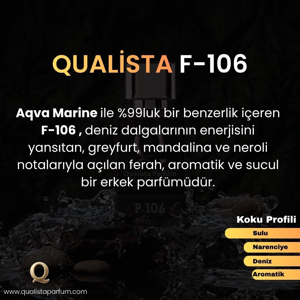 F 106 | Fresh 50ml Erkek Parfümü