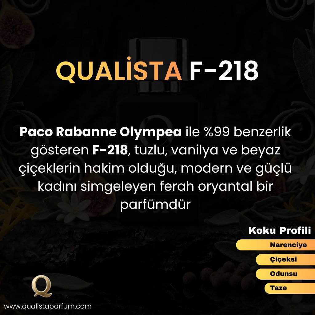 F 218 | Fresh 50ml Kadın Parfümü