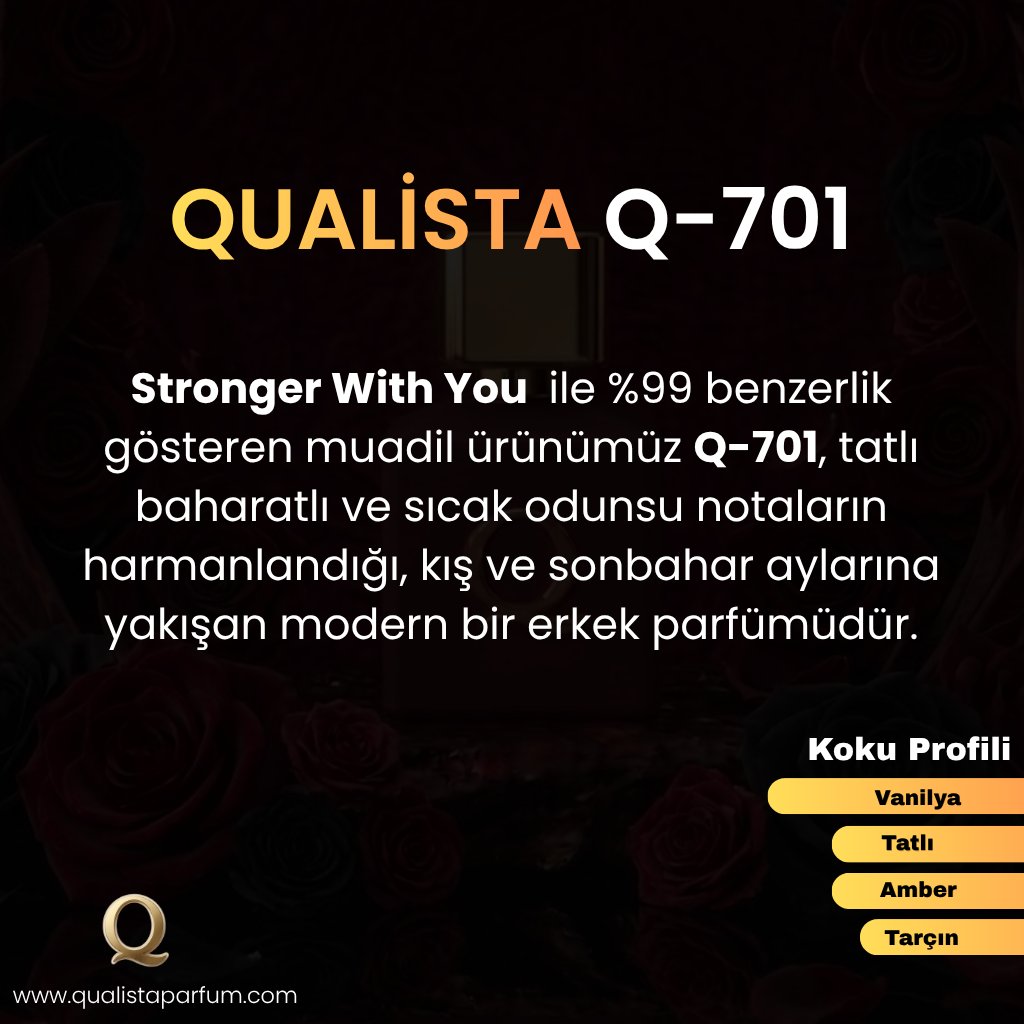 Q 701 | Quality 50ml Erkek Parfümü
