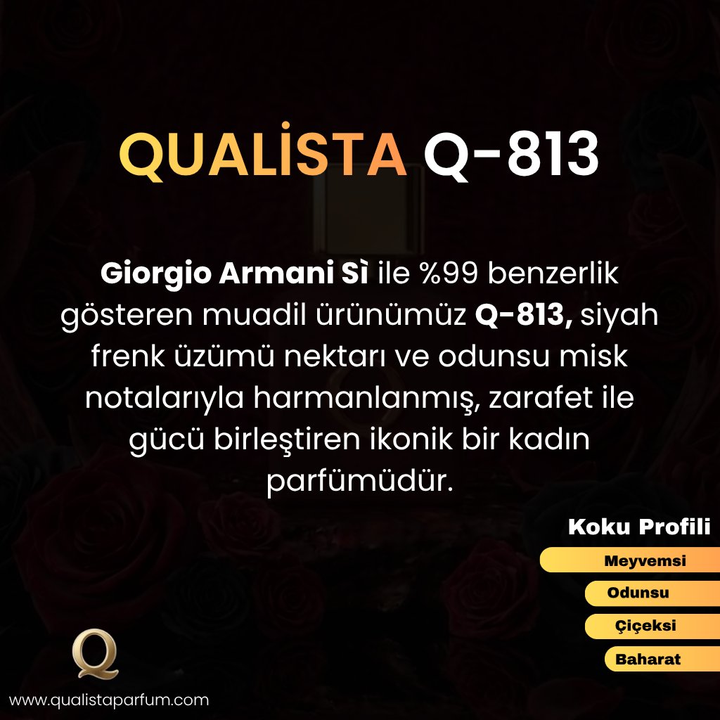 Q 813 | Quality 50ml Kadın Parfümü