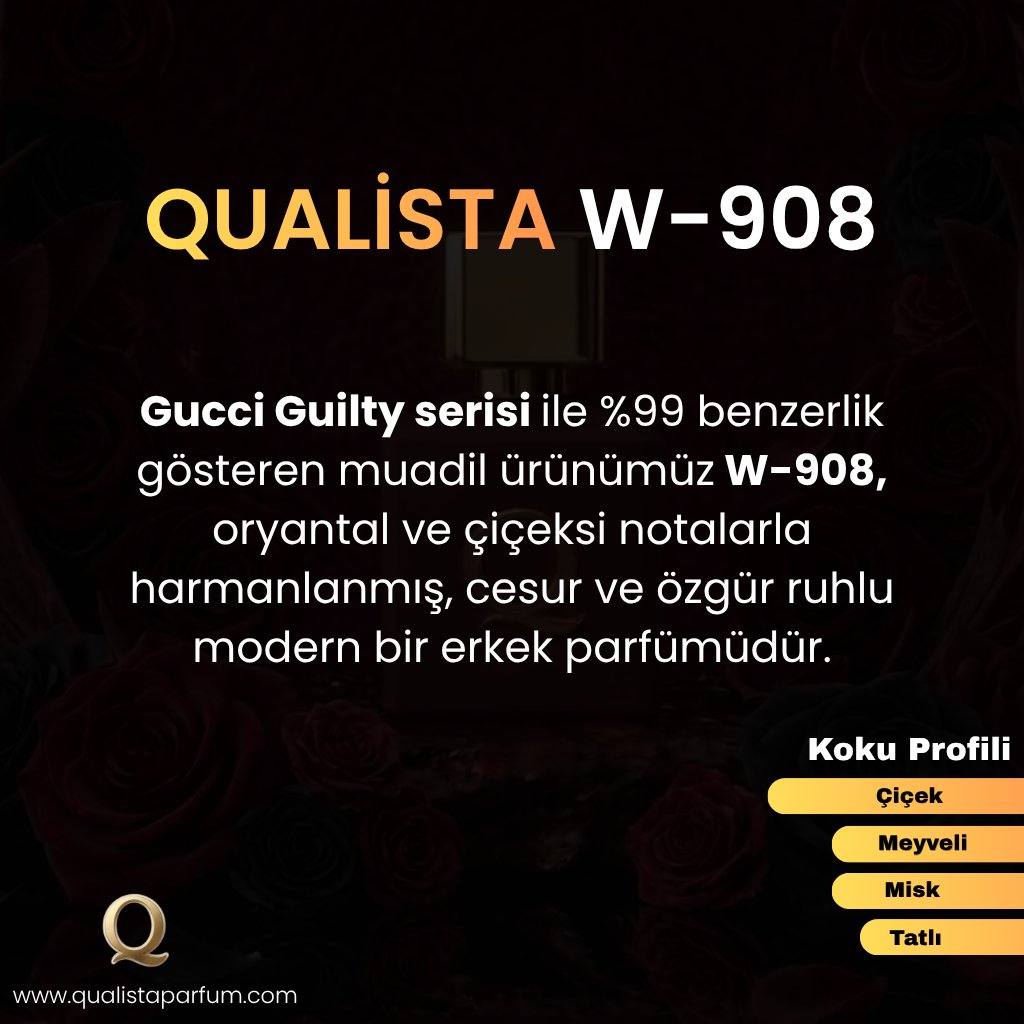 W 908 | Woody 50ml Erkek Parfümü