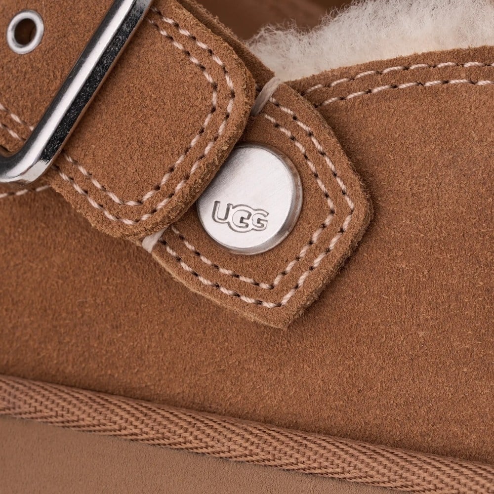 Goldenstar Evelina Clog - Chestnut
