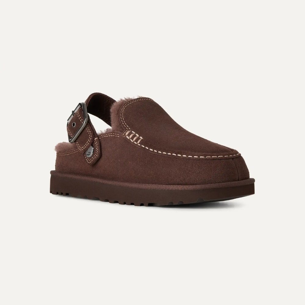 Goldenstar Evelina Clog - Chestnut
