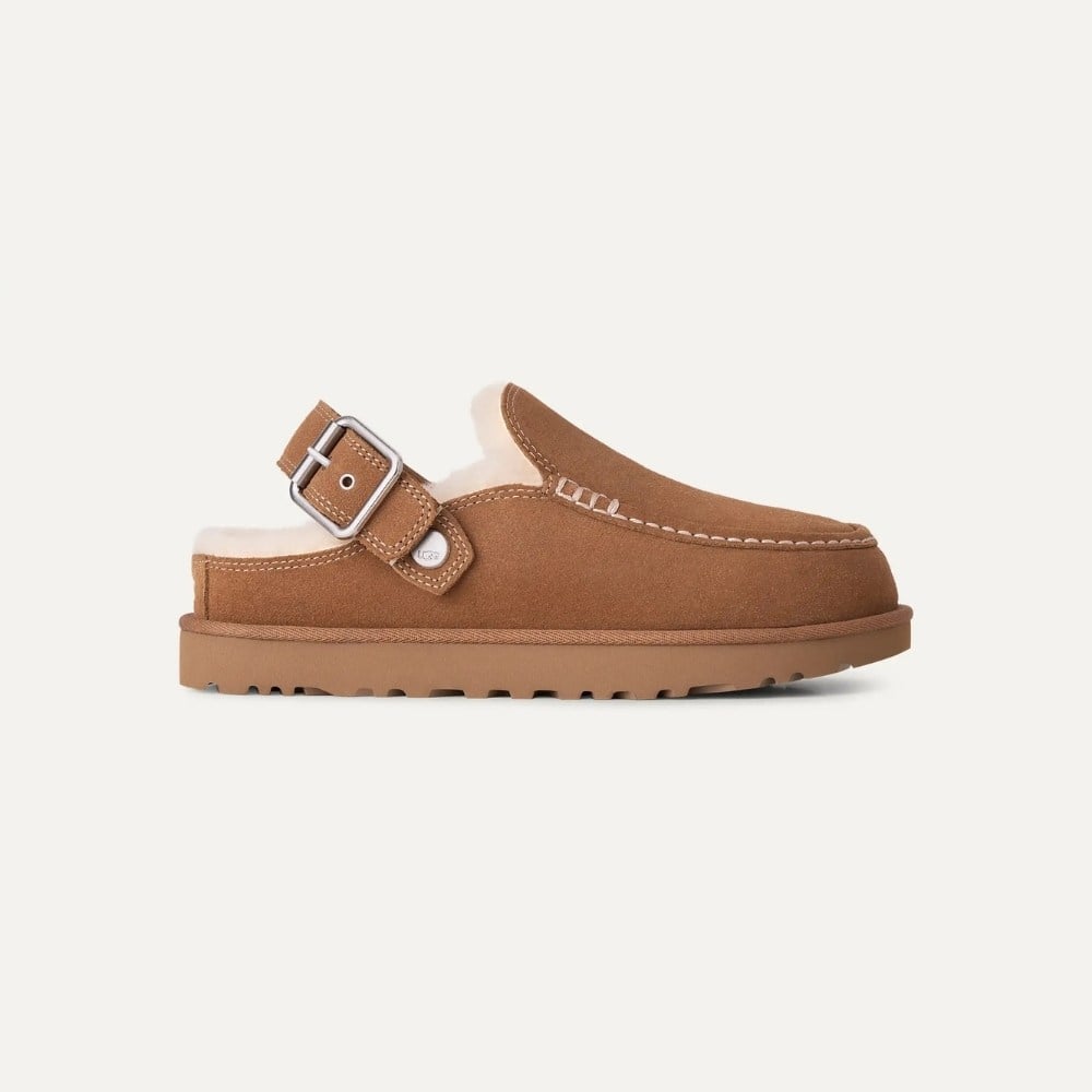 Goldenstar Evelina Clog - Chestnut