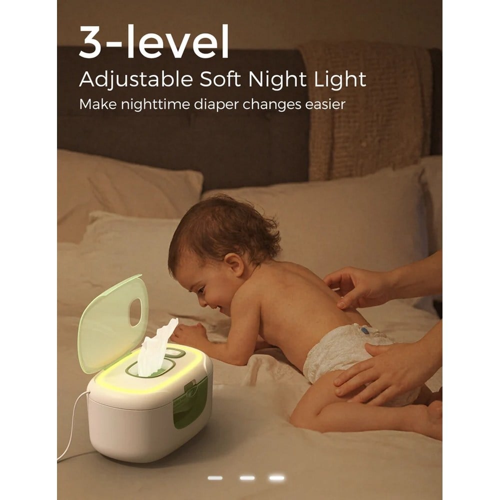 New Large Capacity Baby Wipe Warmer Compatible with 100pcs