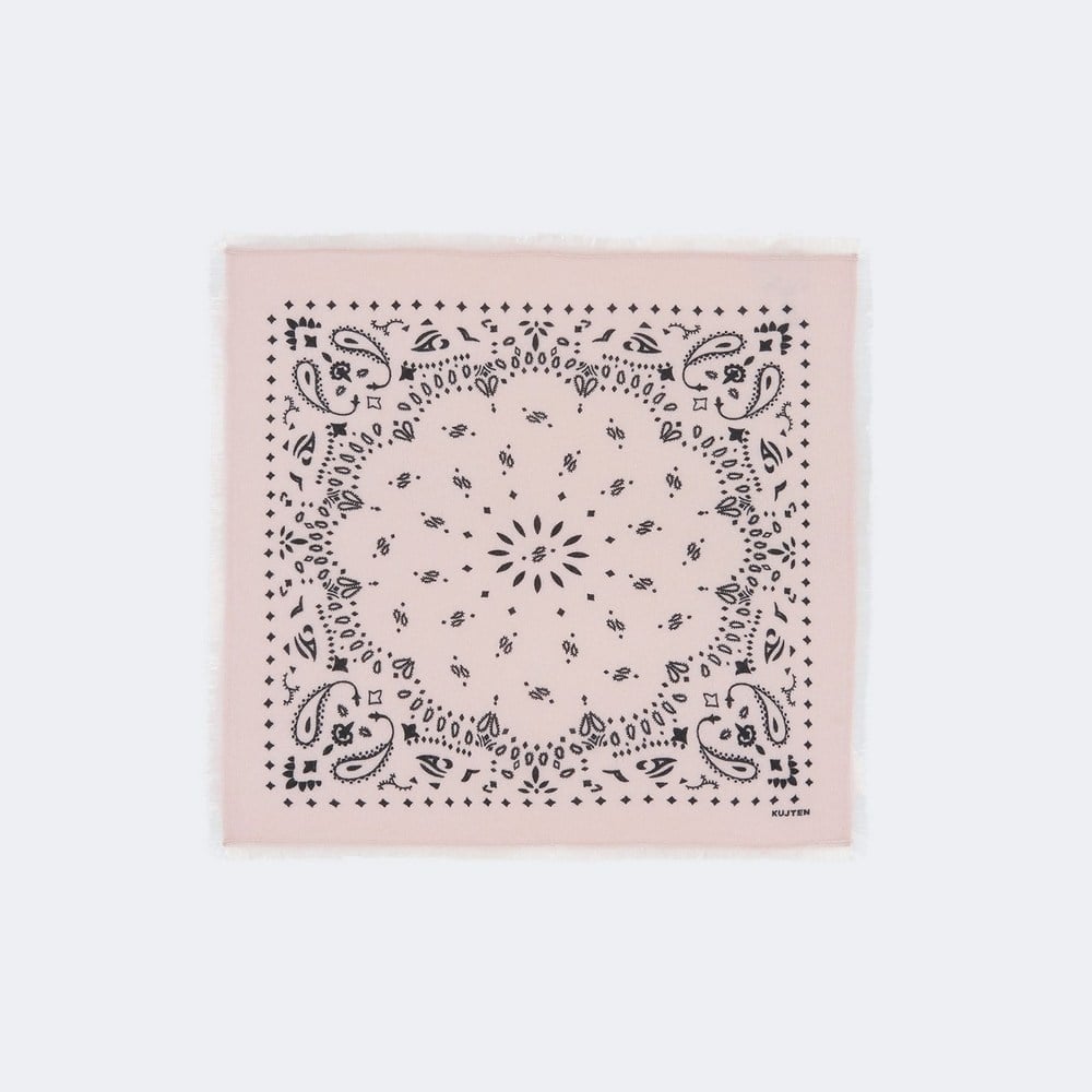 Small Bandana Hachi Printed Cashmere