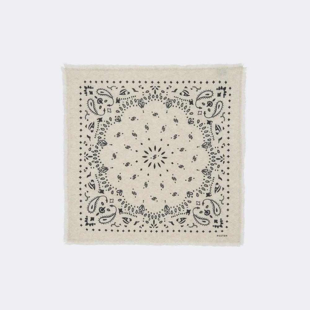 Small Bandana Hachi Printed Cashmere