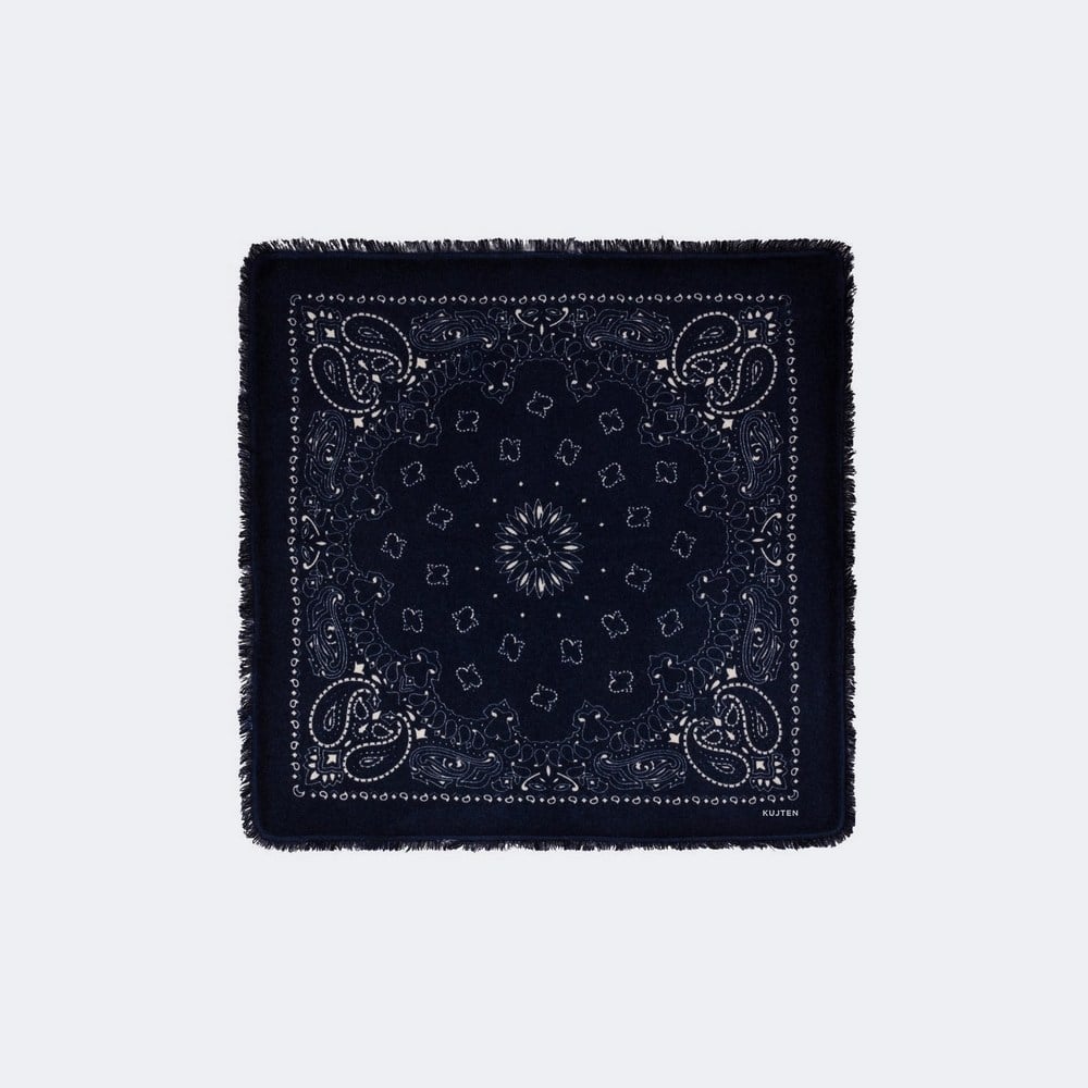Small Bandana Hachi Printed Cashmere