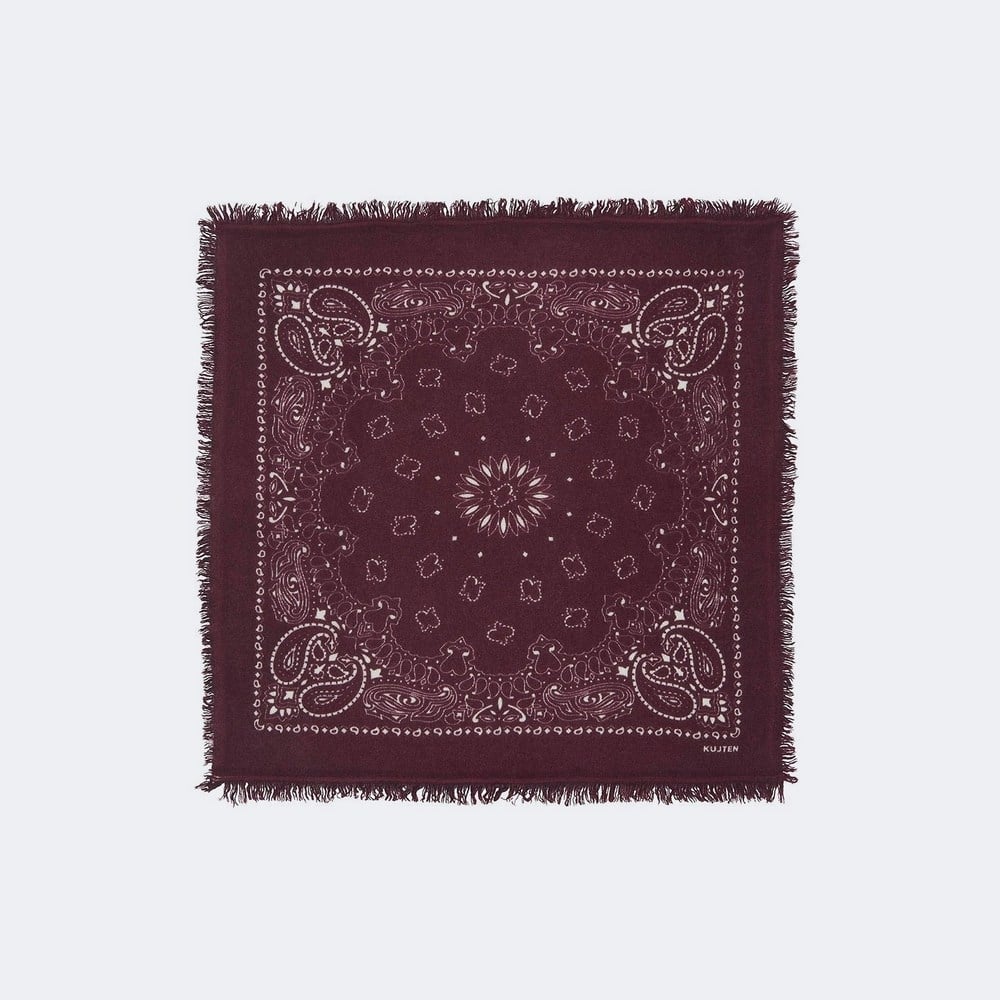 Small Bandana Hachi Printed Cashmere