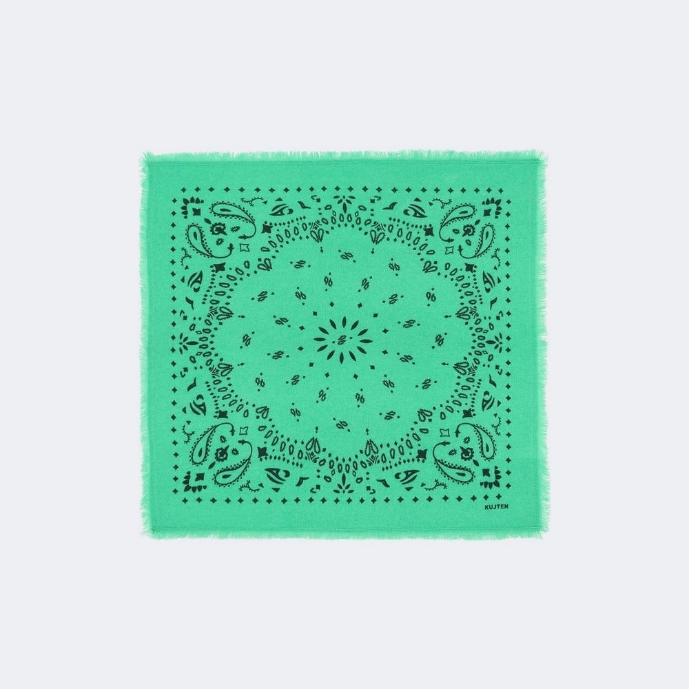 Small Bandana Hachi Printed Cashmere