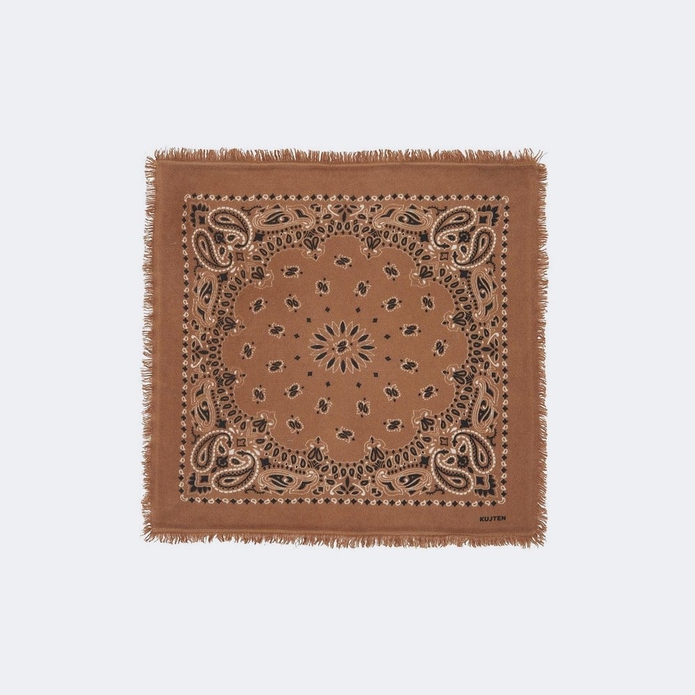 Small Bandana Hachi Printed Cashmere
