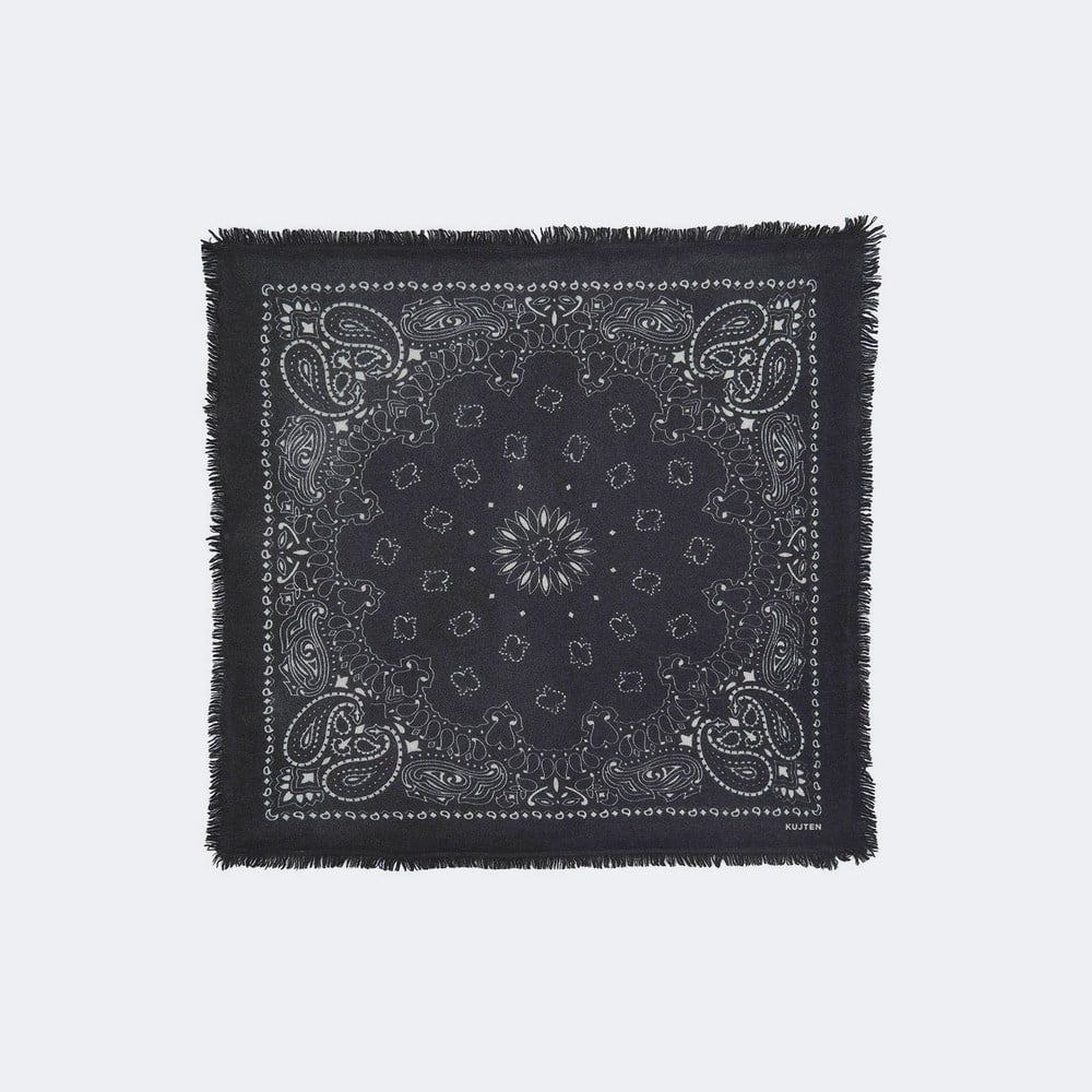 Small Bandana Hachi Printed Cashmere