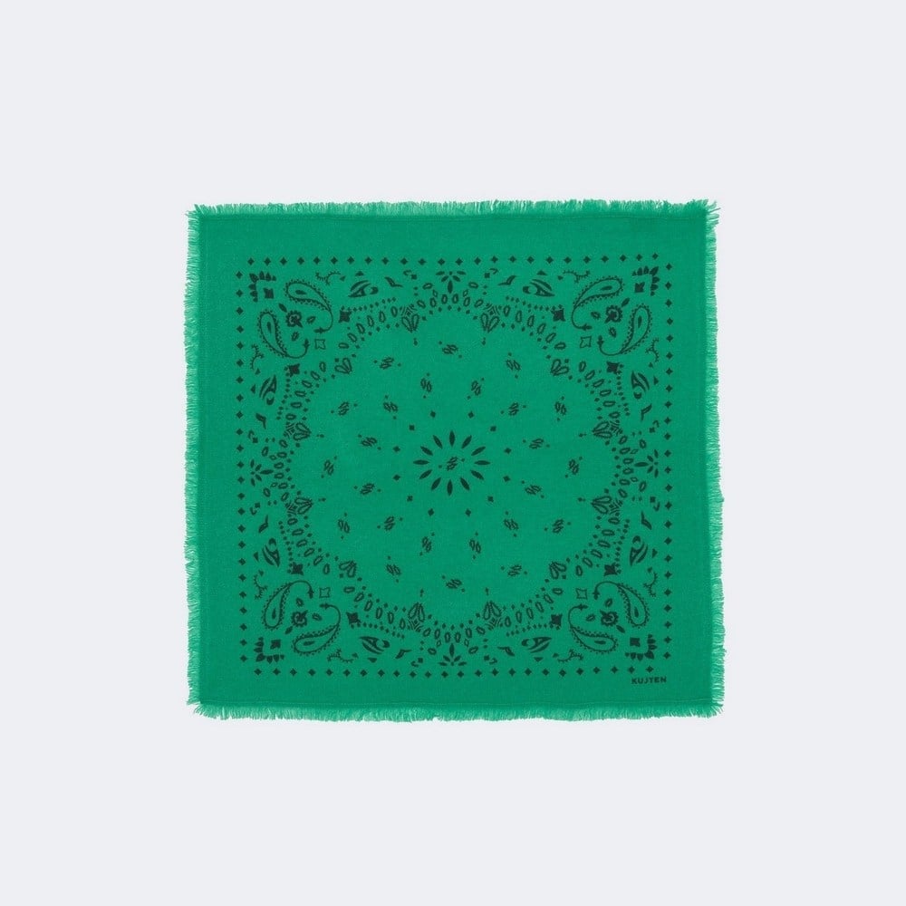 Small Bandana Hachi Printed Cashmere