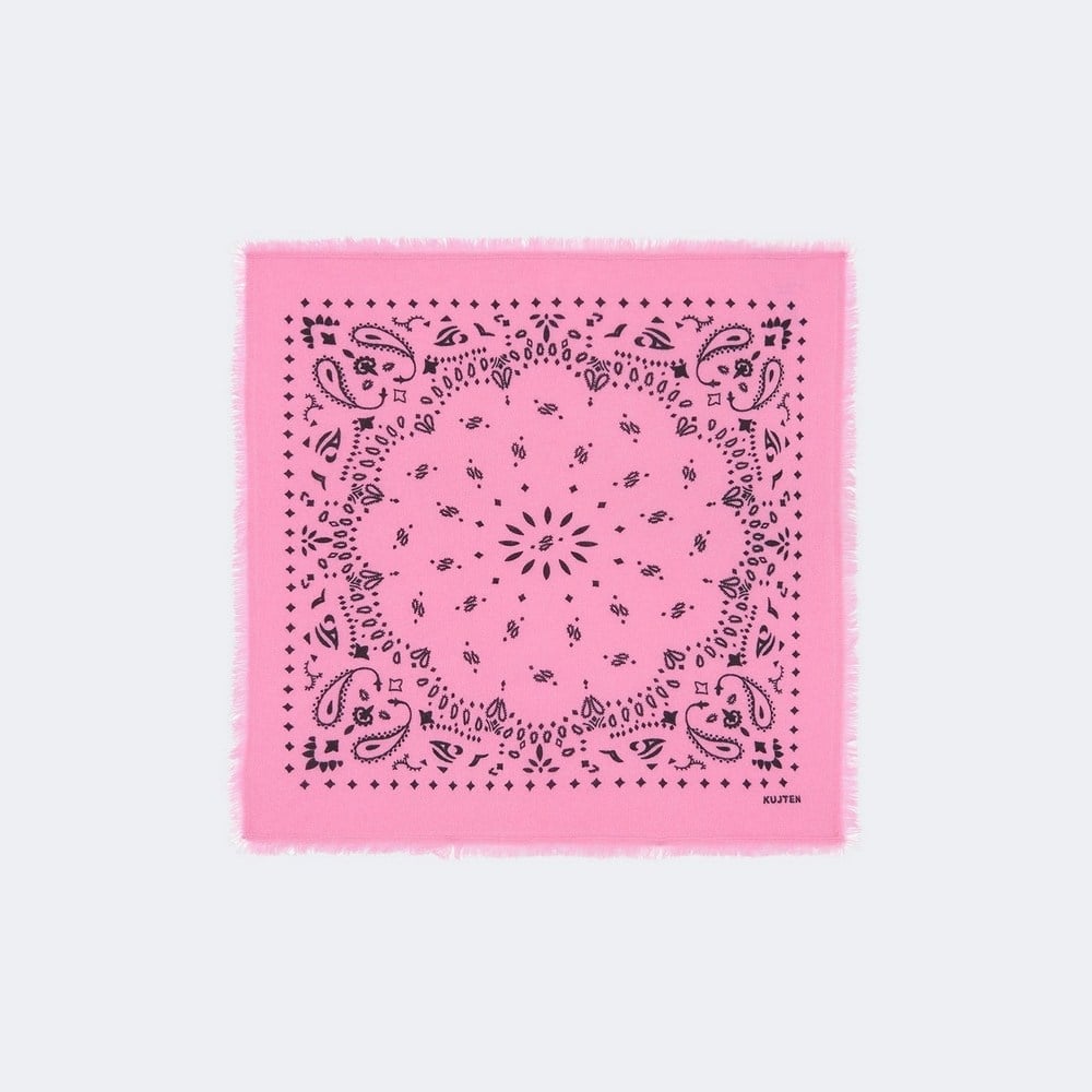 Small Bandana Hachi Printed Cashmere