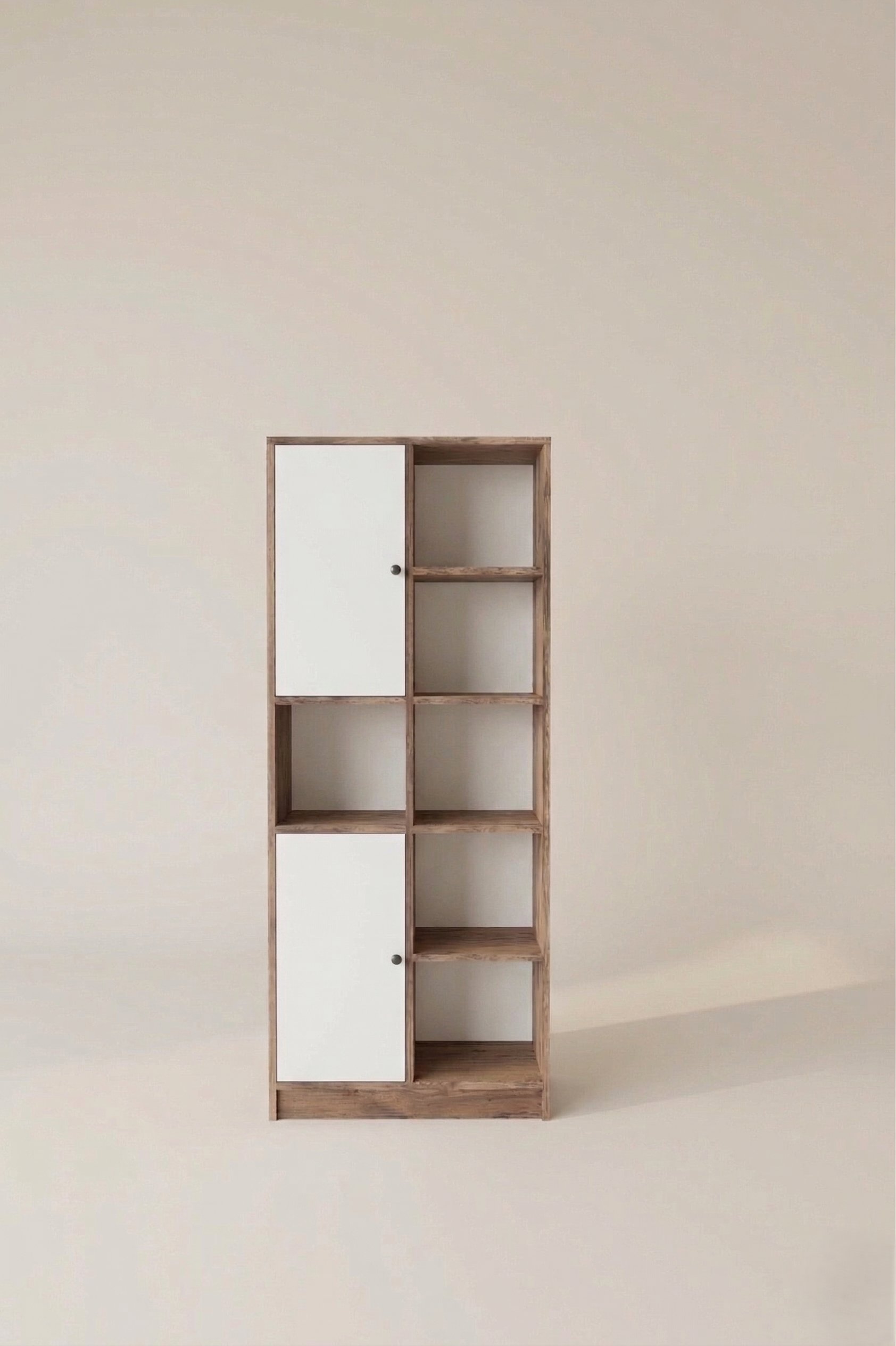 Linea Kitaplık Kapaklı 8 Raf