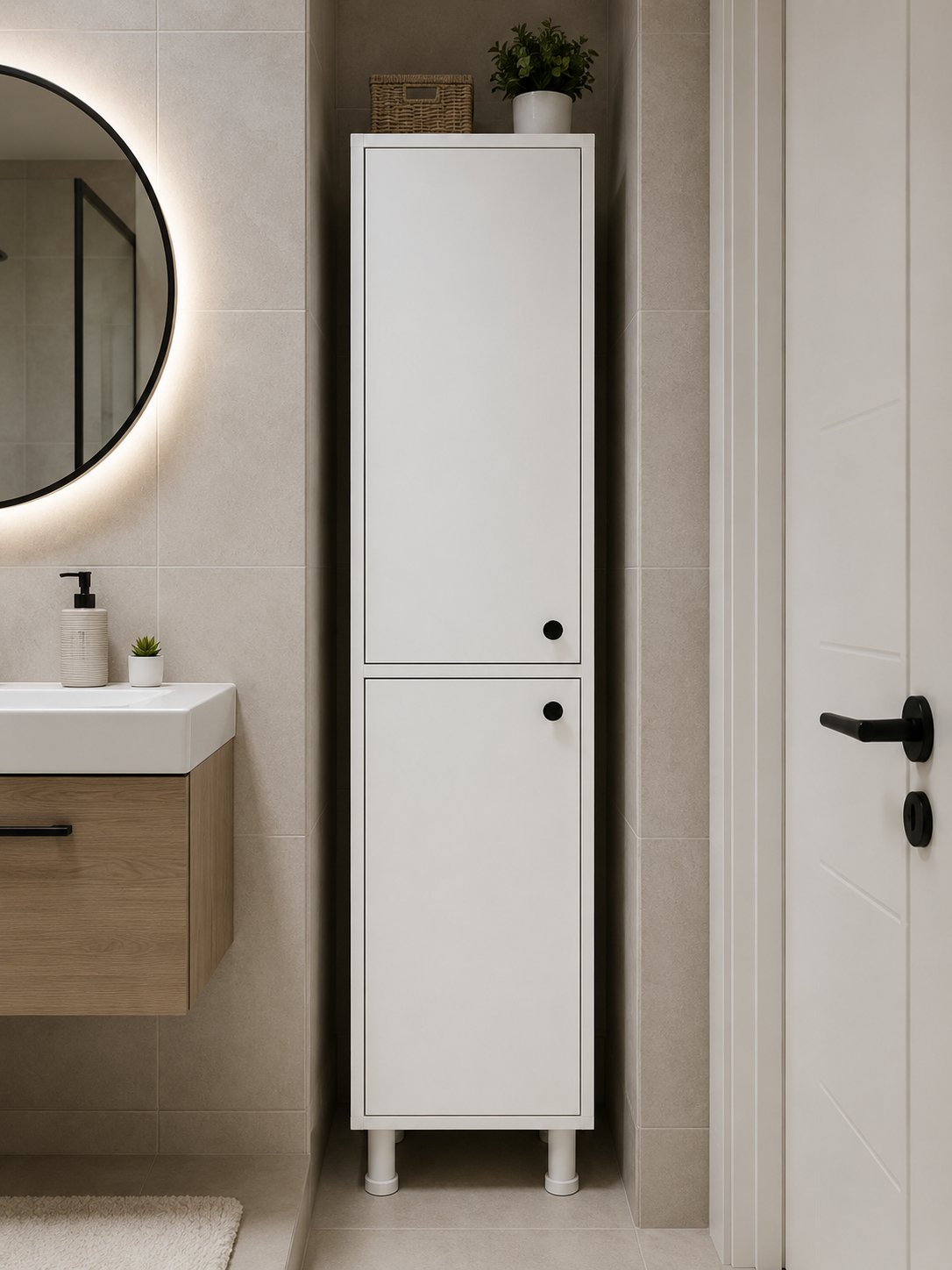 Vera Banyo Havlu Dolabı 
