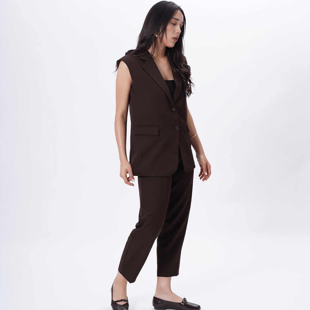 SIFIR KOL BLAZER TAKIM