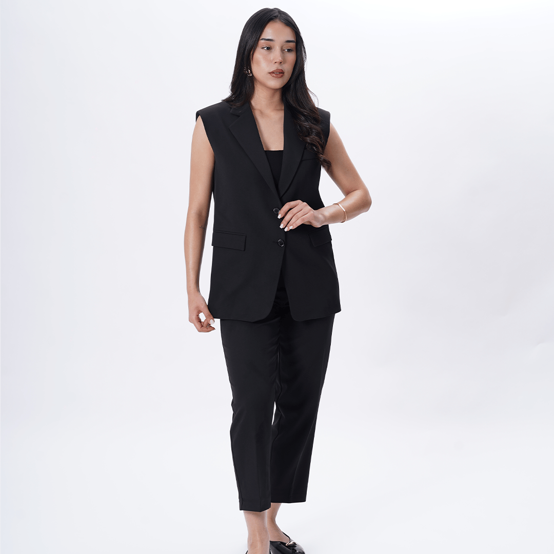 SIFIR KOL BLAZER TAKIM