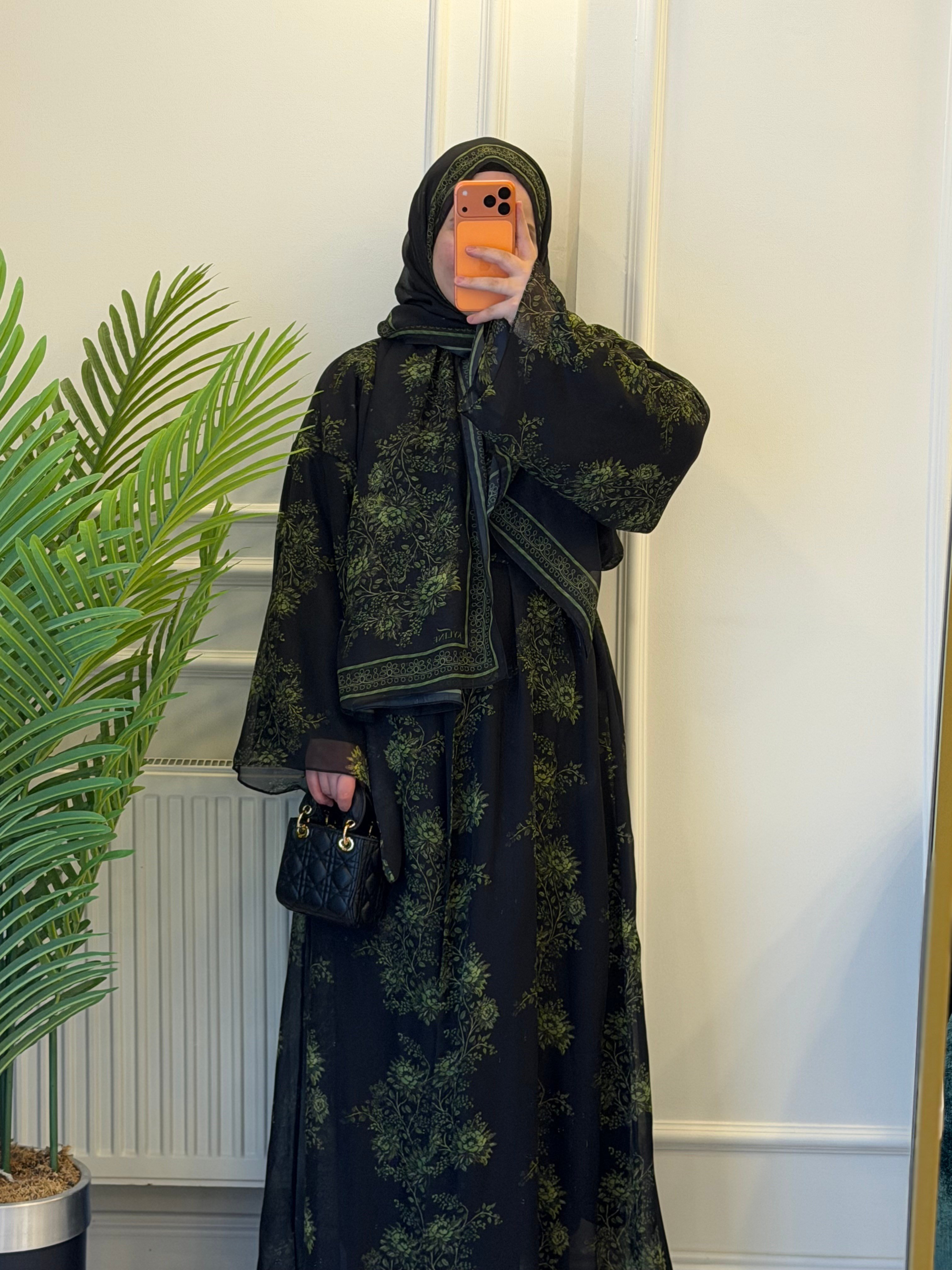 Layali Abaya - Yeşil