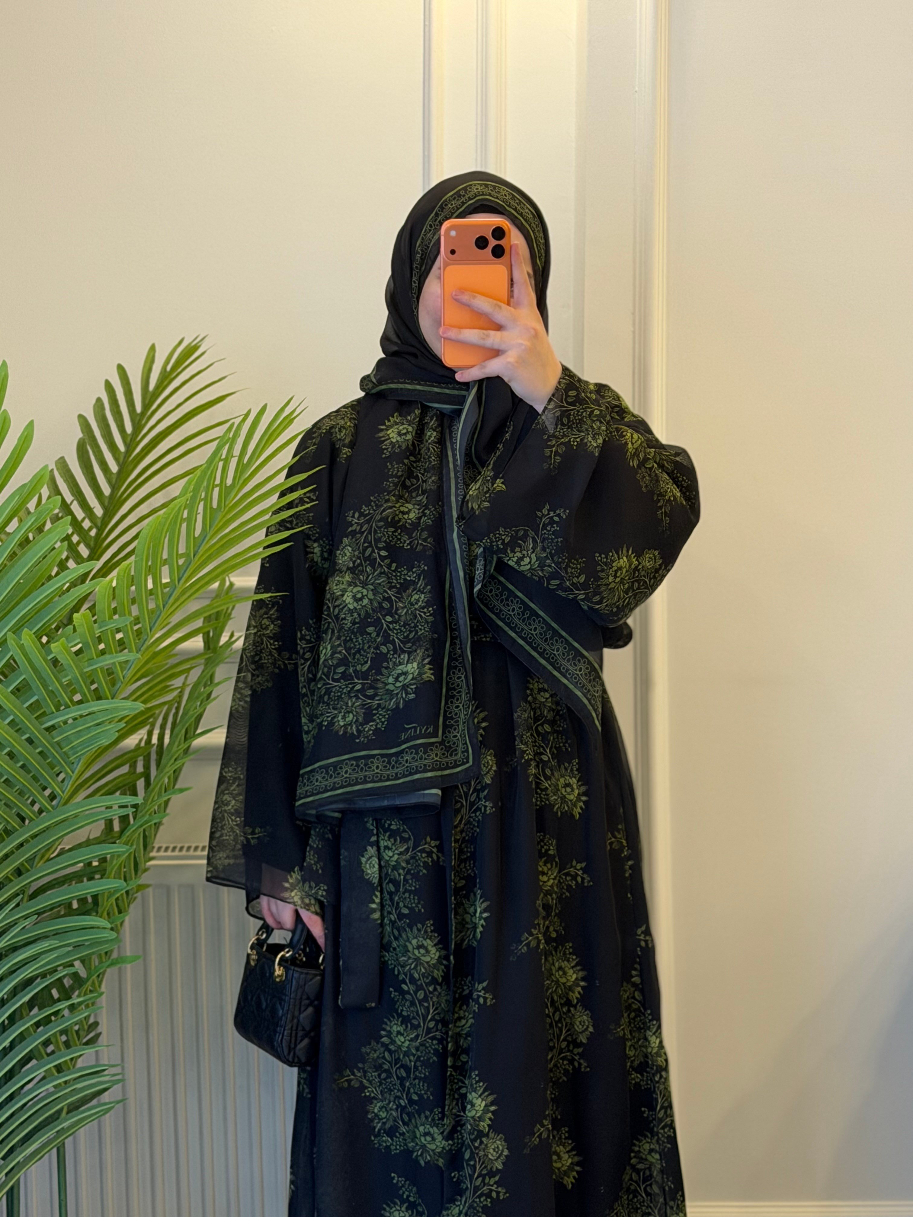 Layali Abaya - Yeşil