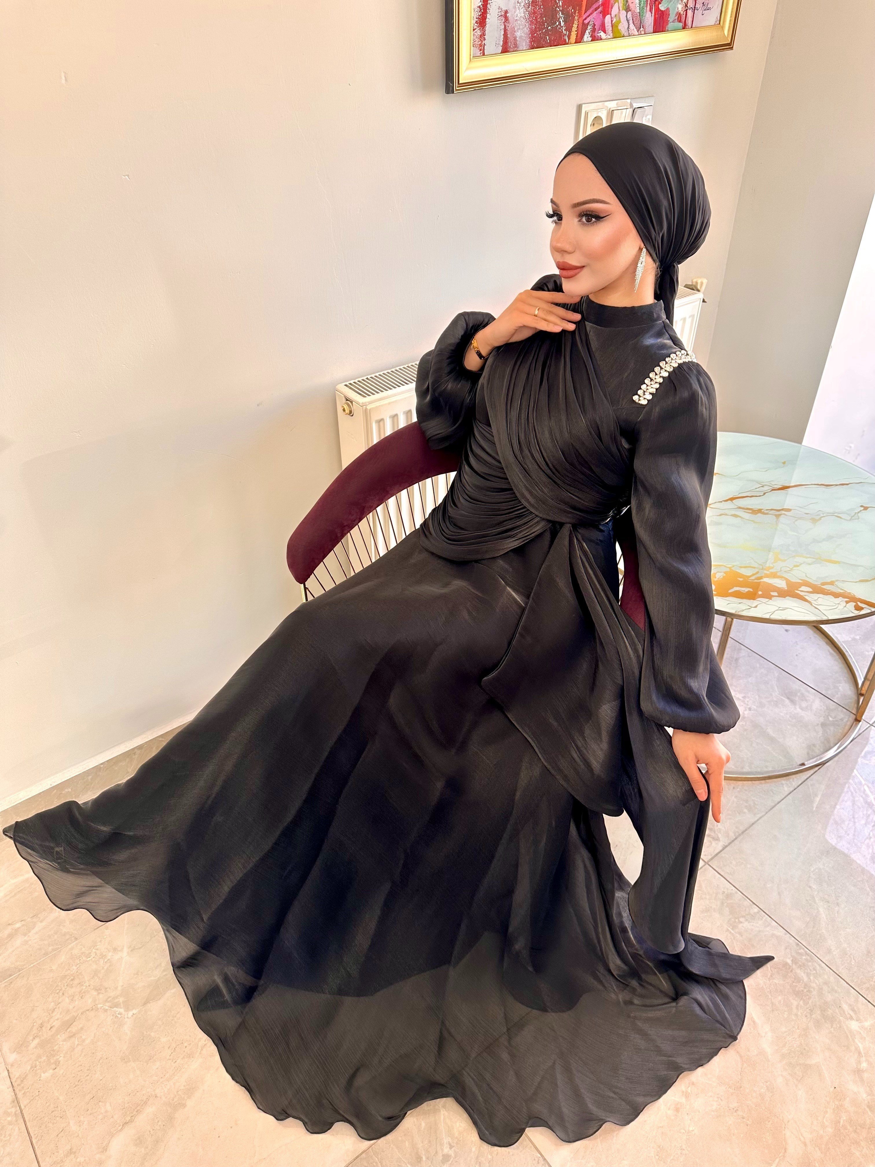 SHENAY Abiye - Siyah