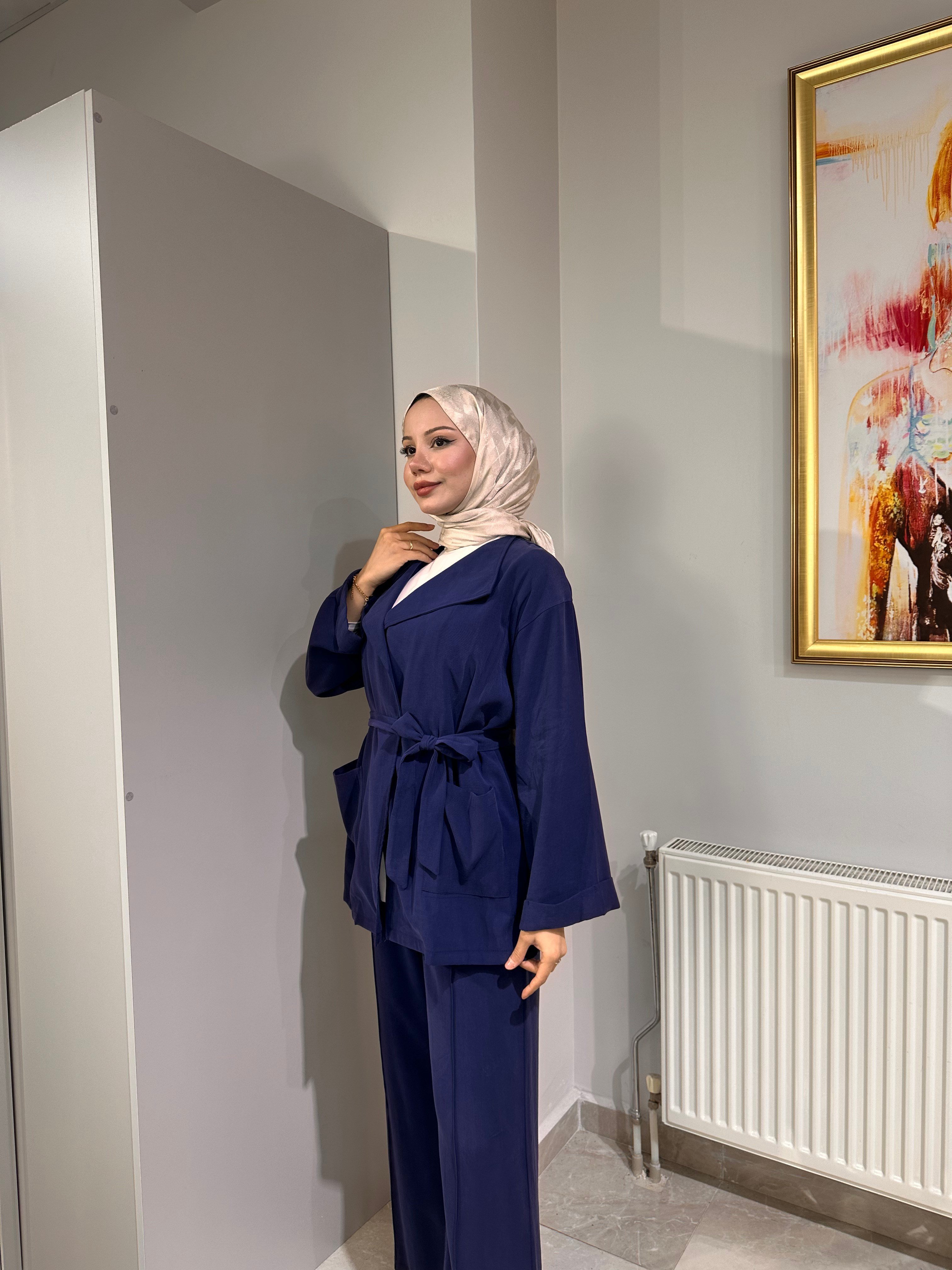 SHENAY Üçlü Takım - Lacivert