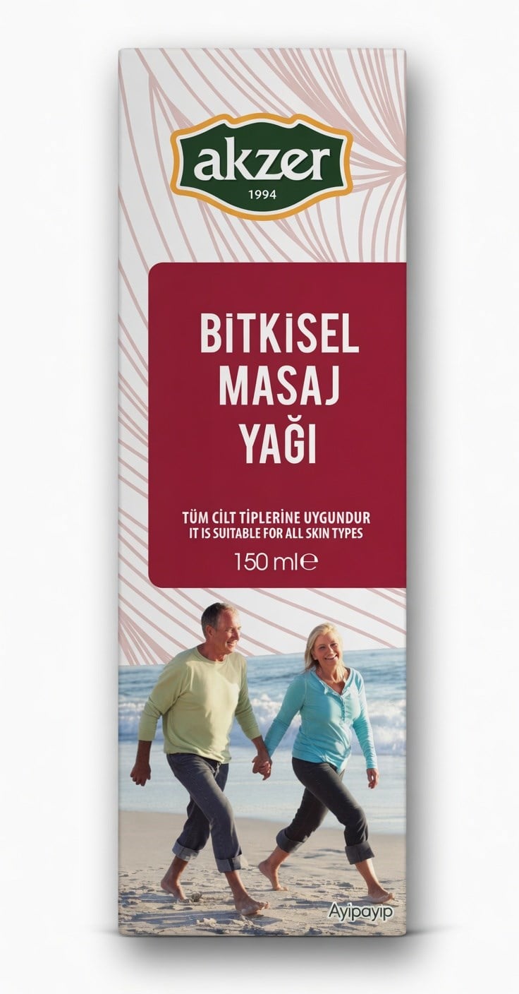 AKZER PREMİUM BİTKİSEL MASAJ YAĞI 150 ML | AYİPAYİP