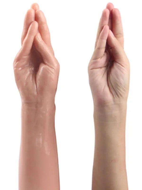 Lovetoy 13.5″ King Size Realistic Magic Hand El Dildo 35 cm