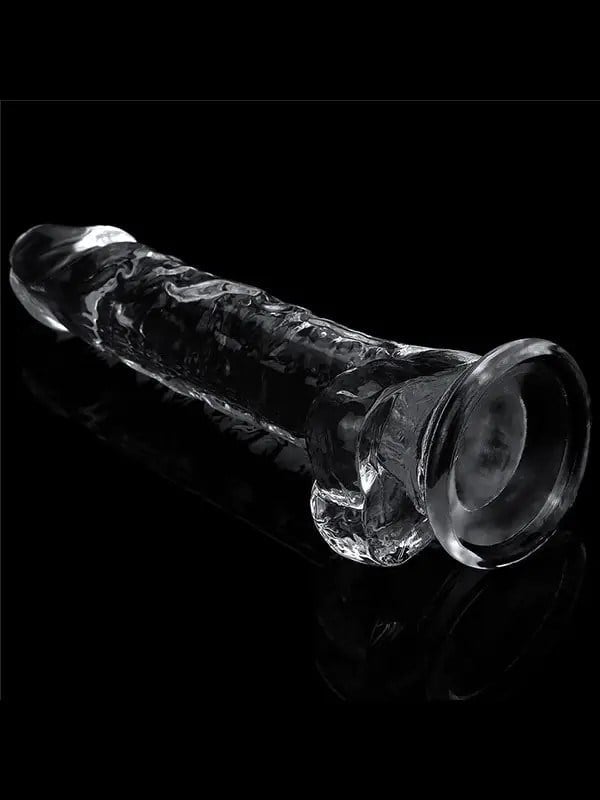 LoveToy 7.5” Flawless Clear Dildo Esnek Jel Dildo 19 cm