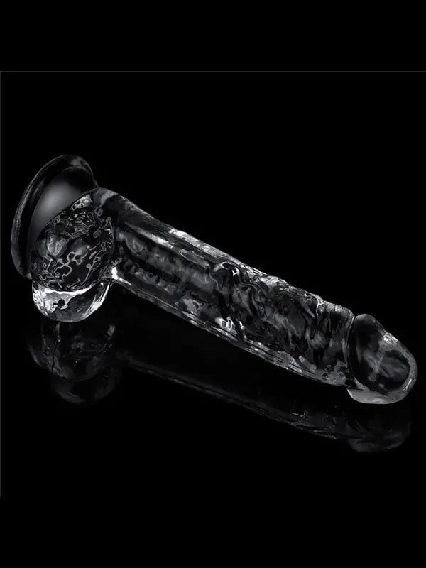 LoveToy 7.5” Flawless Clear Dildo Esnek Jel Dildo 19 cm