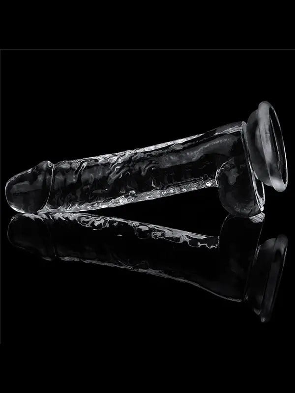 LoveToy 7.5” Flawless Clear Dildo Esnek Jel Dildo 19 cm