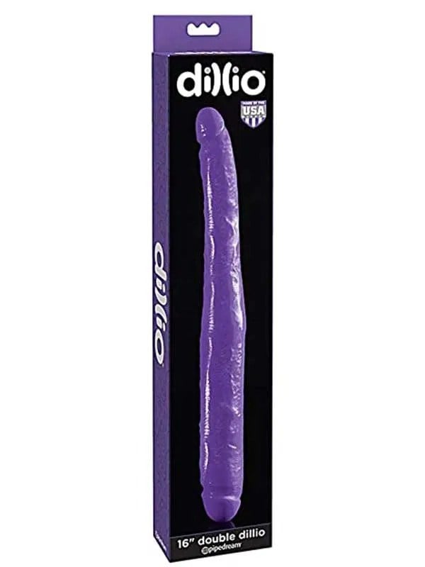 Pipedream Double Dillio 16″ Çift Başlı Dildo 43 cm Mor