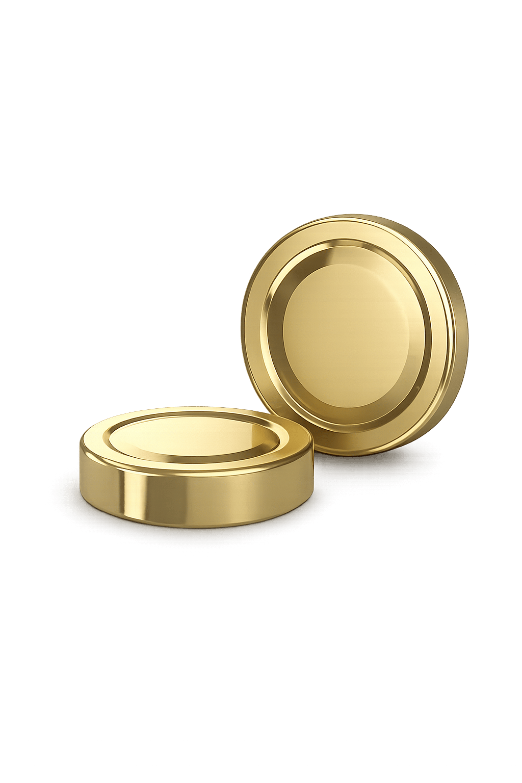70 mm Gold Derin Etek Kavanoz Kapağı (58’li Paket)