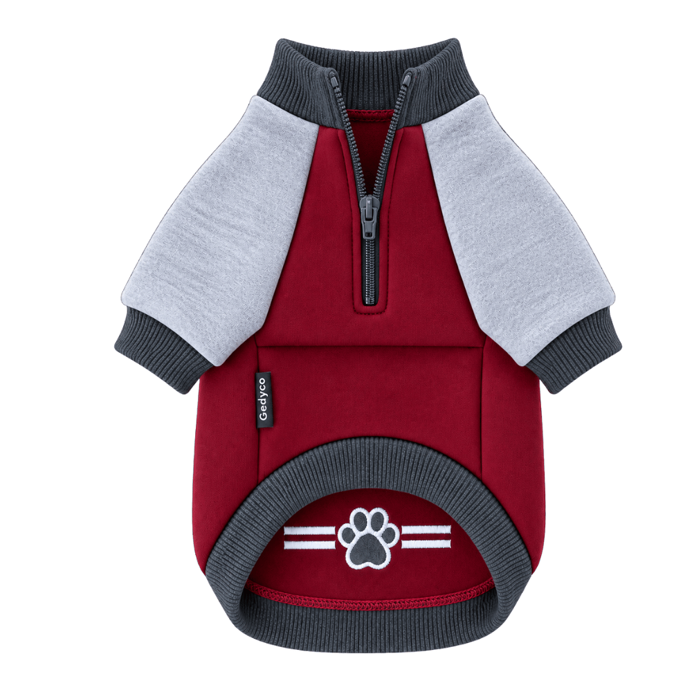 GC-2910 COOL PAWS - SWEATSHIRT BORDO