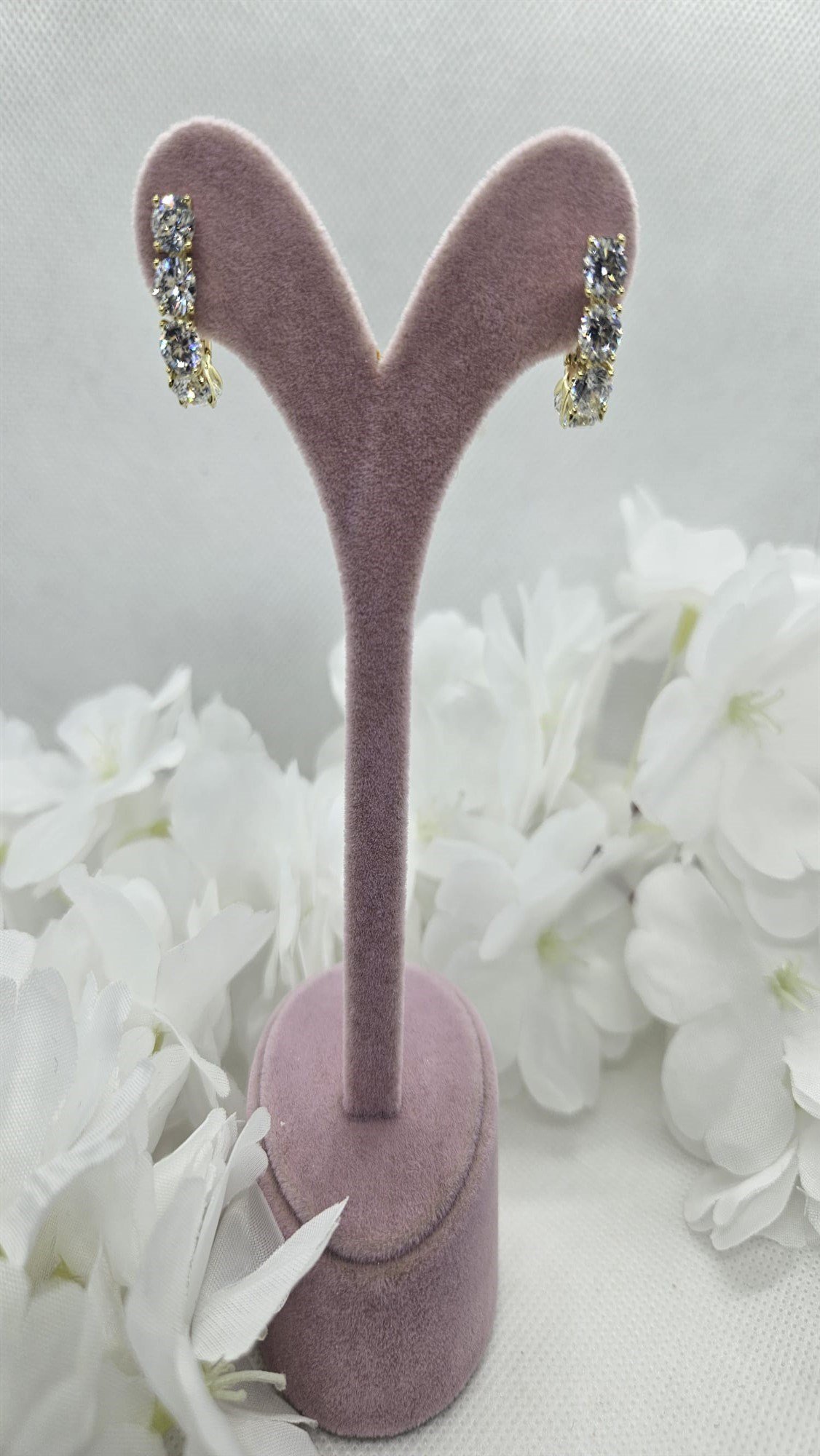 Xuping Gold Taşlı Küpe