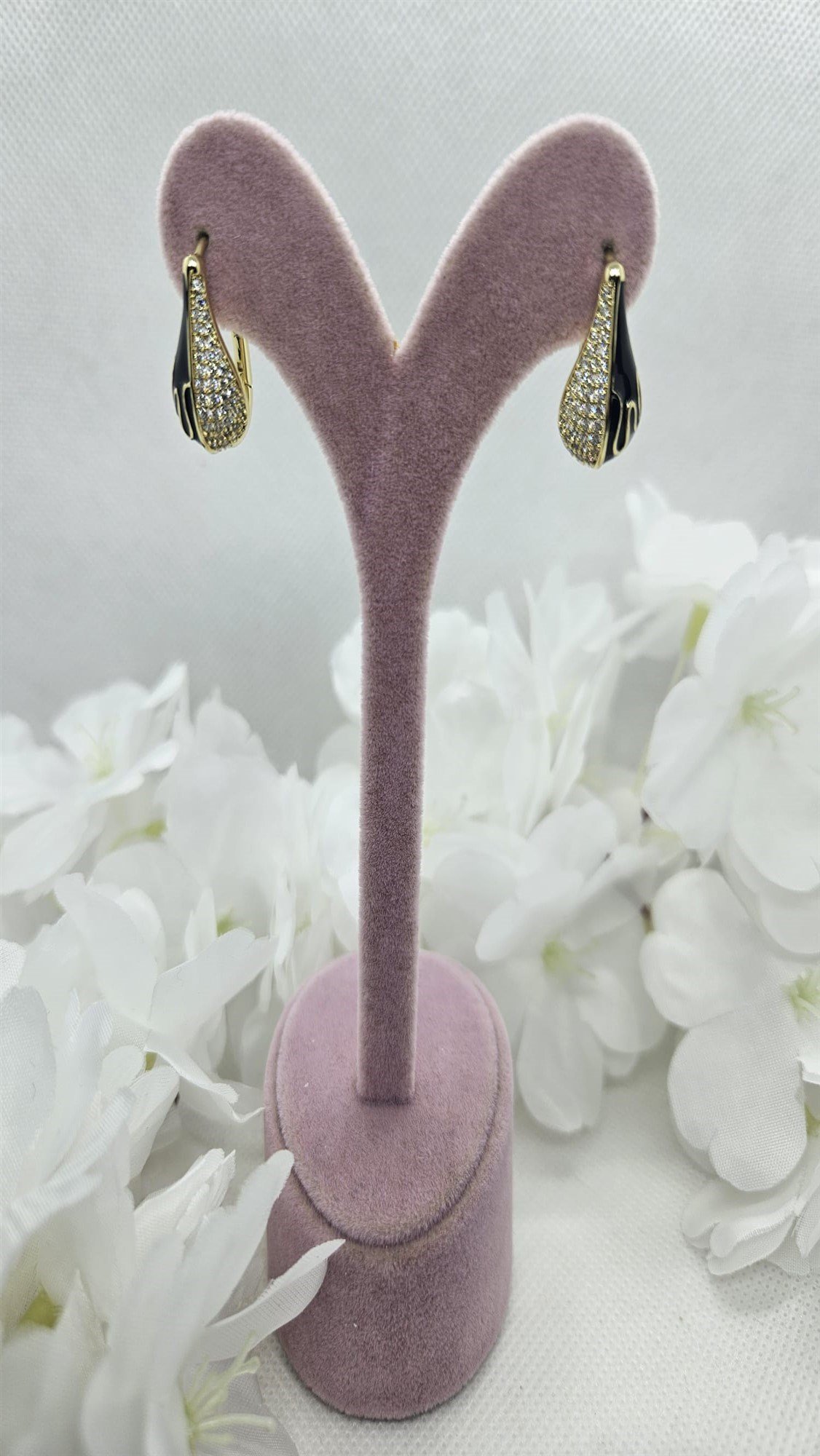 Xuping Mineli Damla Model Gold  Küpe
