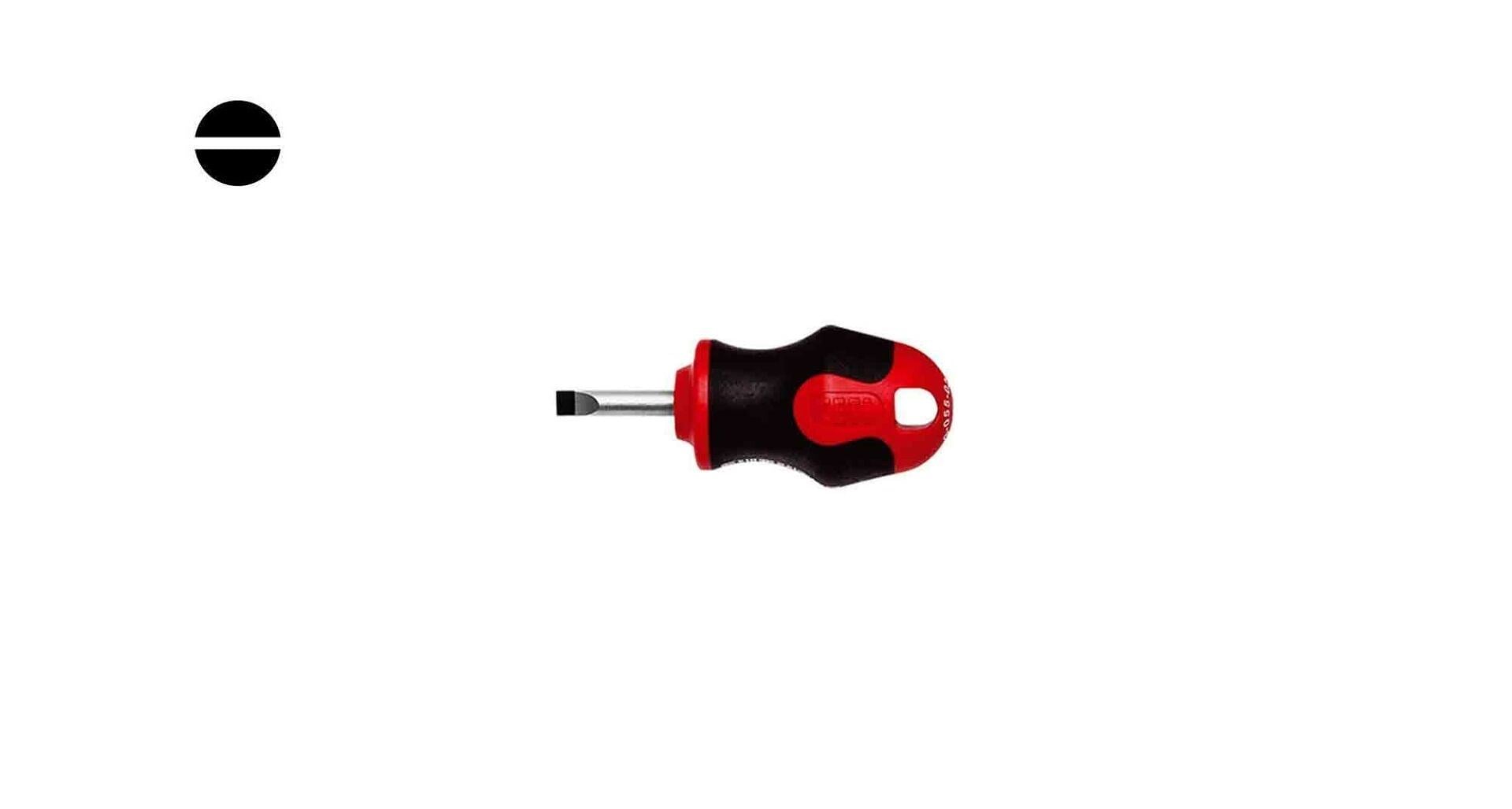 Ceta Form C-PLUS Topaç Düz Uçlu Tornavida (Elmas Uçlu) - 6.5 x 25 mm