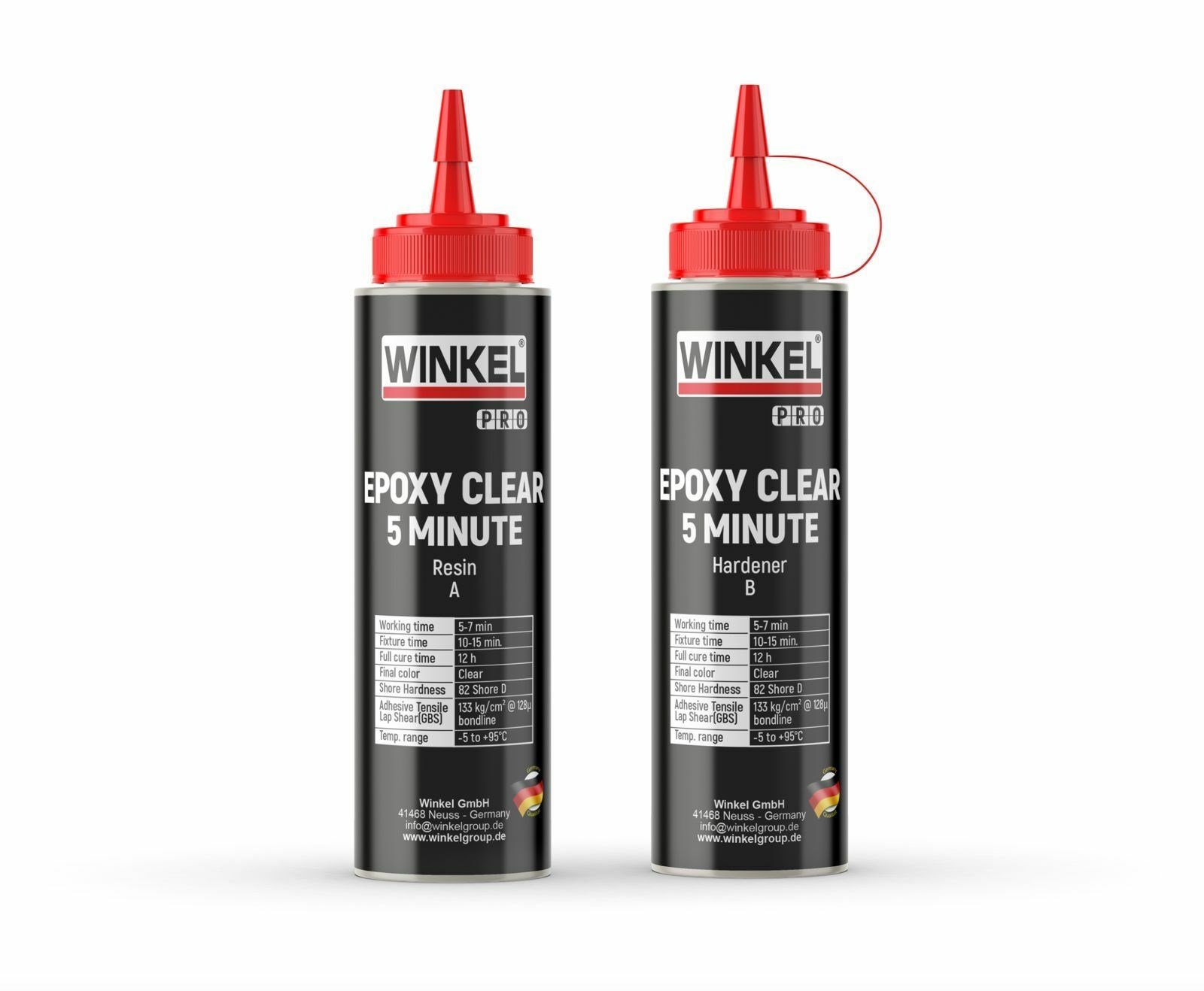 Winkel PRO Epoxy Clear 5 Minute İkiz Tüp Epoksi Reçine