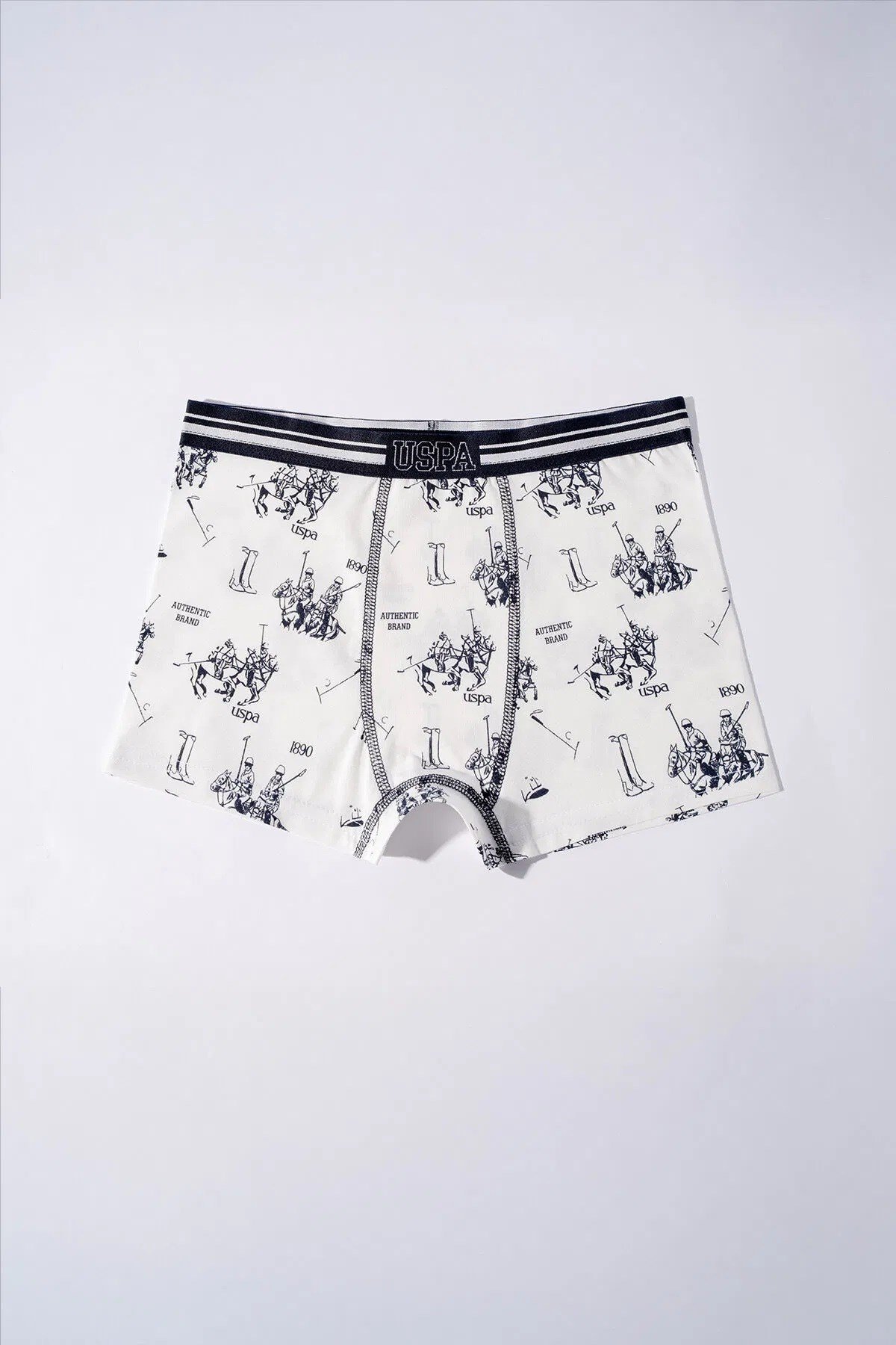 U.S. Polo Assn Erkek Çocuk Süprem 3 lü Boxer Lacivert