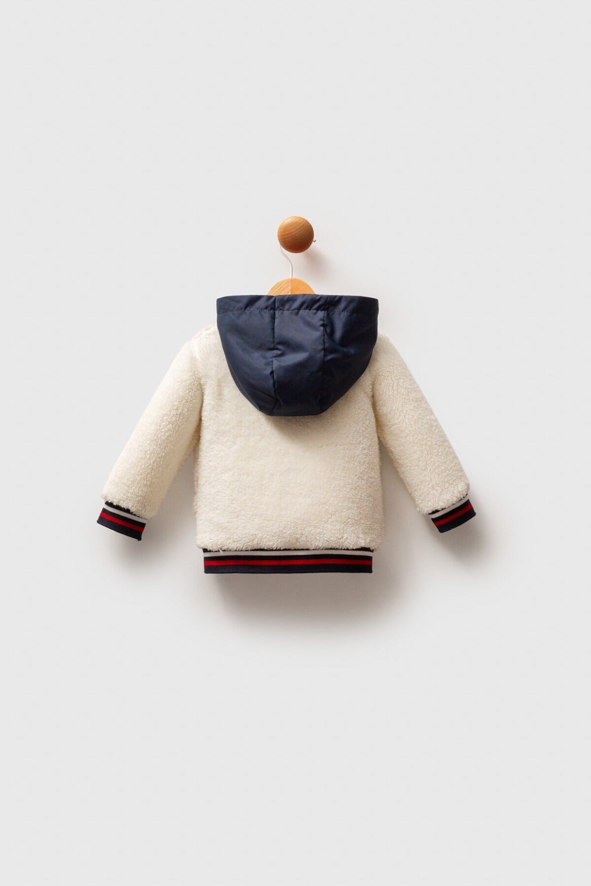 U.S. Polo Assn Erkek Bebek Bebek Mont Beyaz