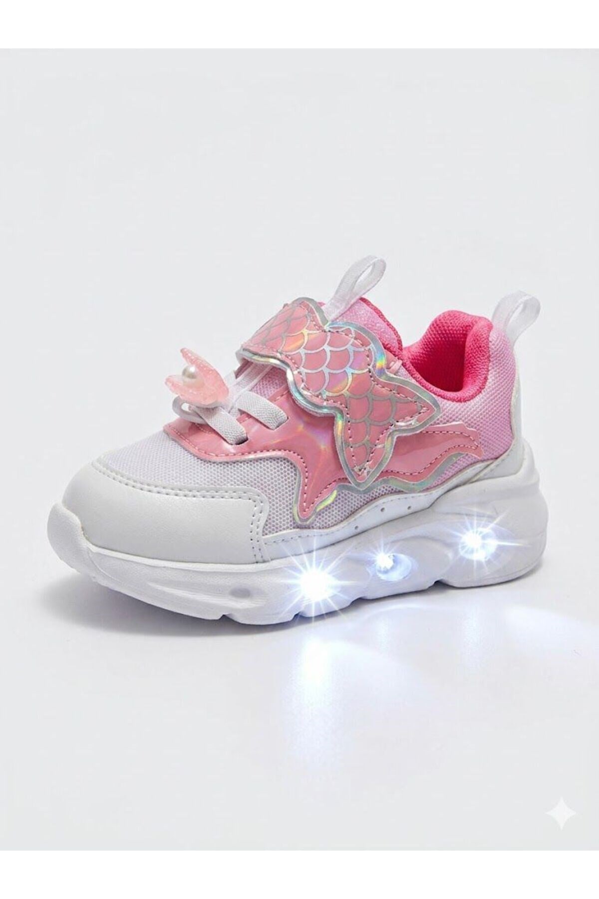 Arıa Ortopedik Kız Bebek Işıklı Rahat Sneaker