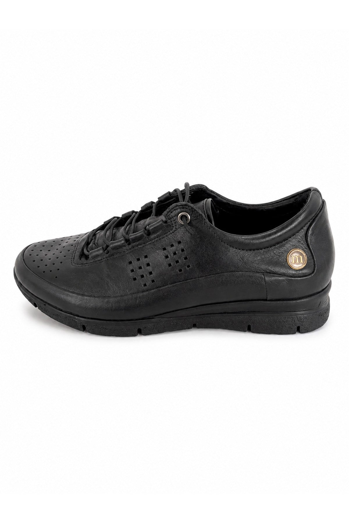 mammamia Hakiki Deri Kadın Ortopedik Sneaker
