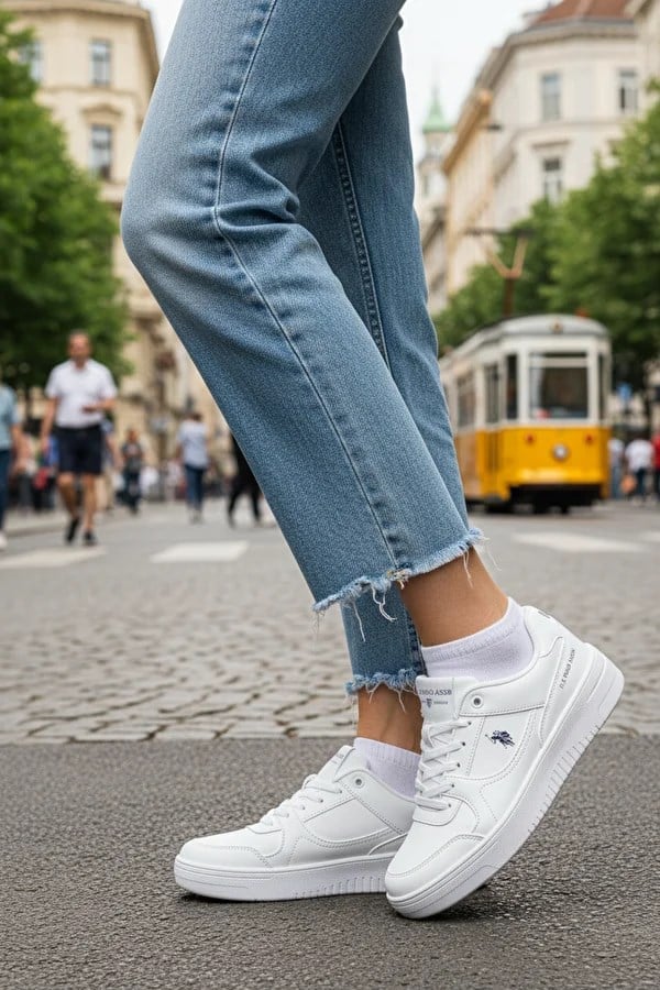 U.S. Polo Assn.LEE WMN Beyaz Kadın Sneaker